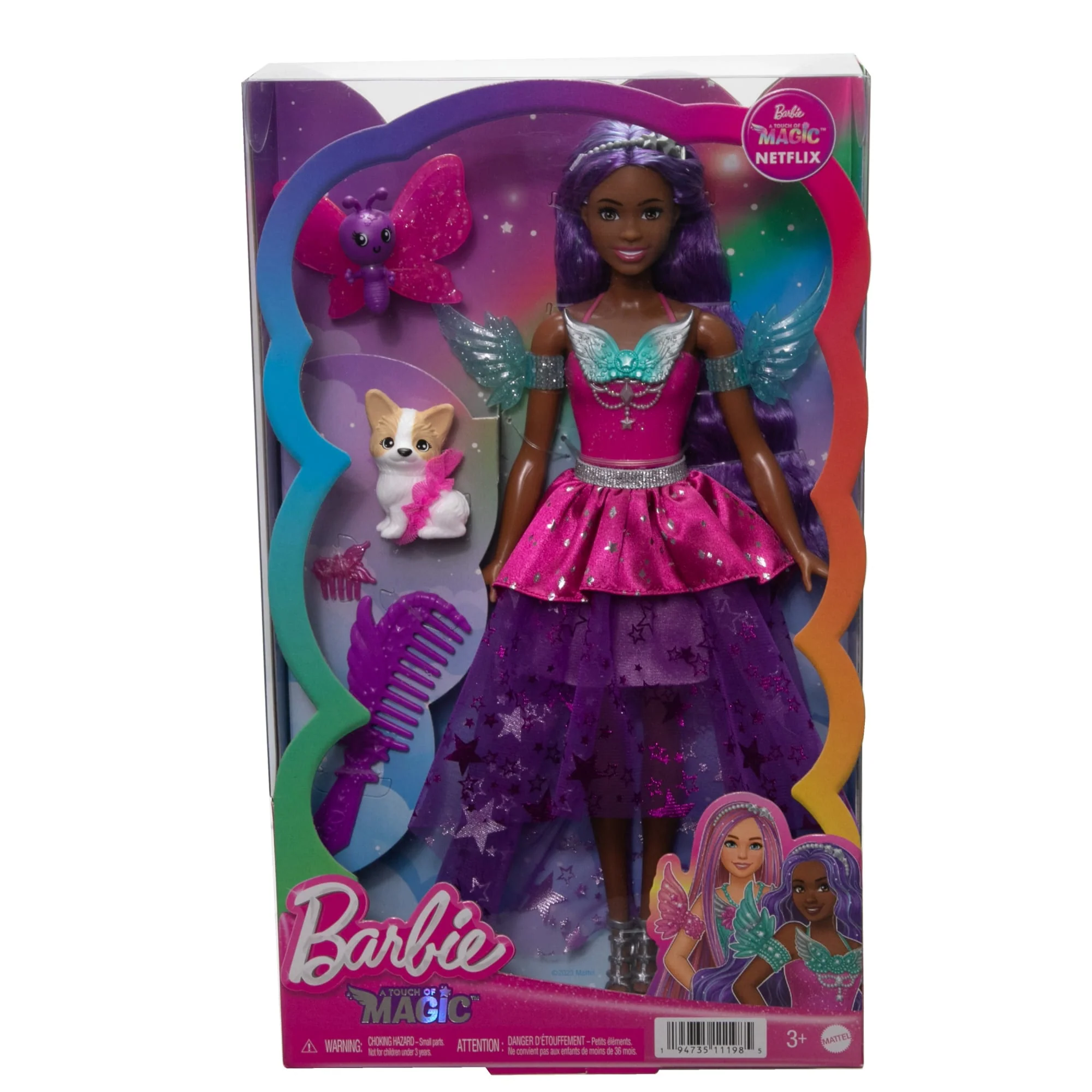 Barbie Doll With 2 Fantasy Pets, Barbie “Brooklyn” From Barbie A Touch Of Magic - Image 6