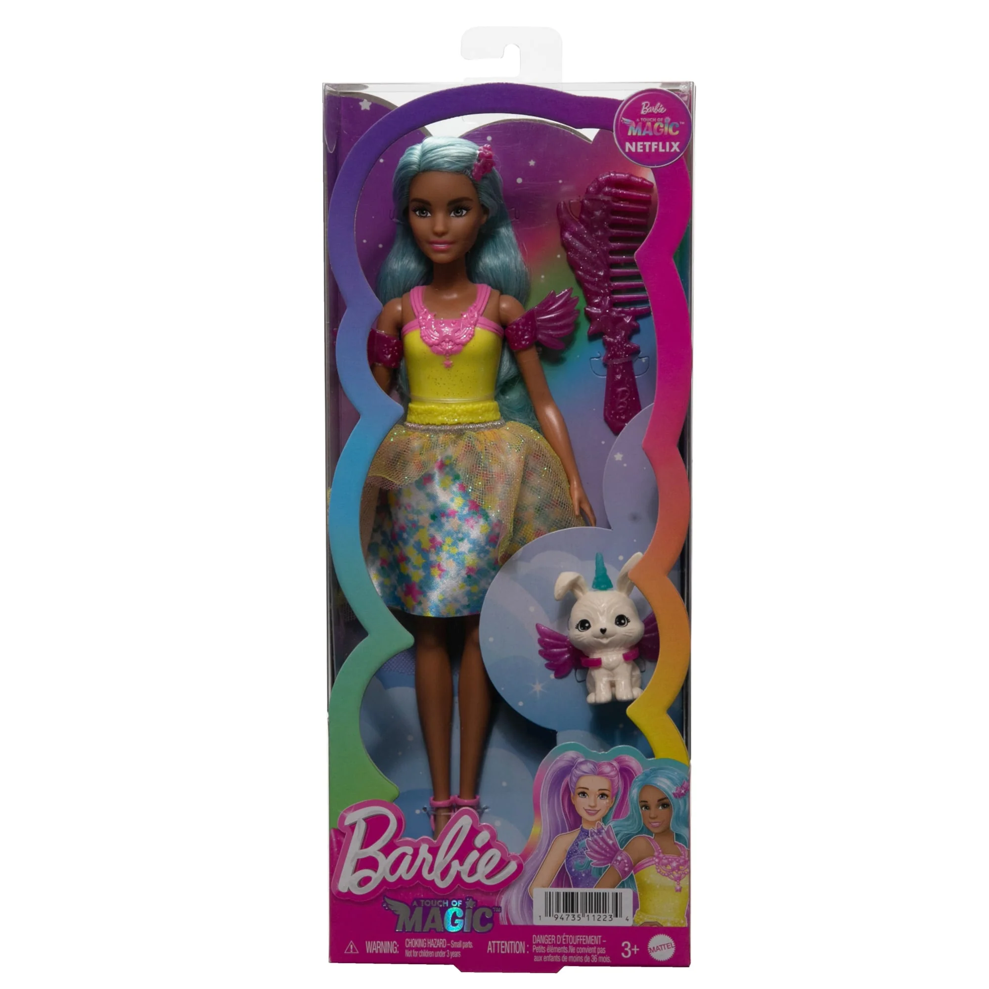 Barbie A Touch Of Magic Doll, Teresa With Fantasy Outfit, Pet & Accessories - Image 6