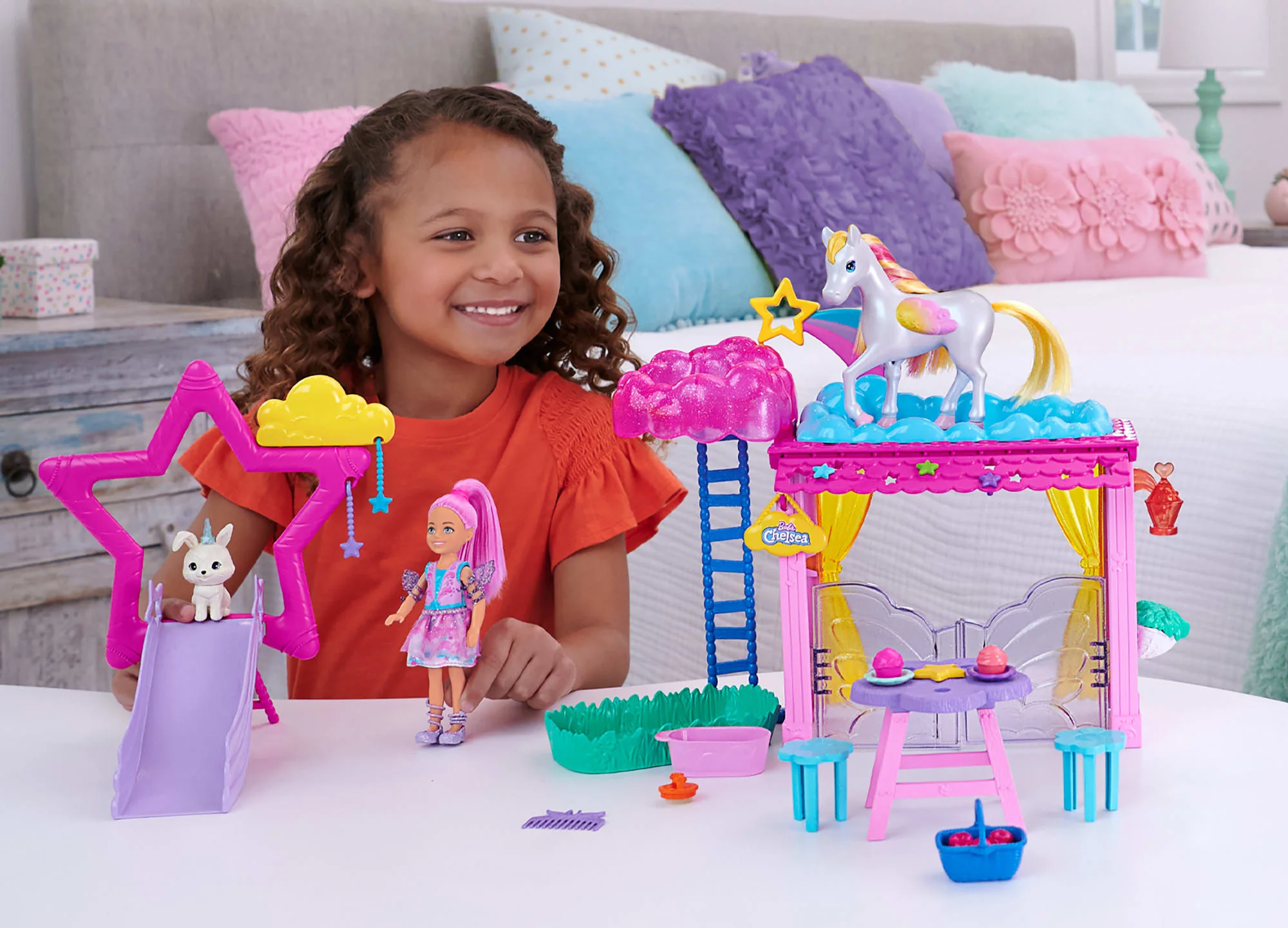 Barbie A Touch Of Magic Chelsea Doll Playset With Baby Pegasus, Winged Horse Toys - Image 2