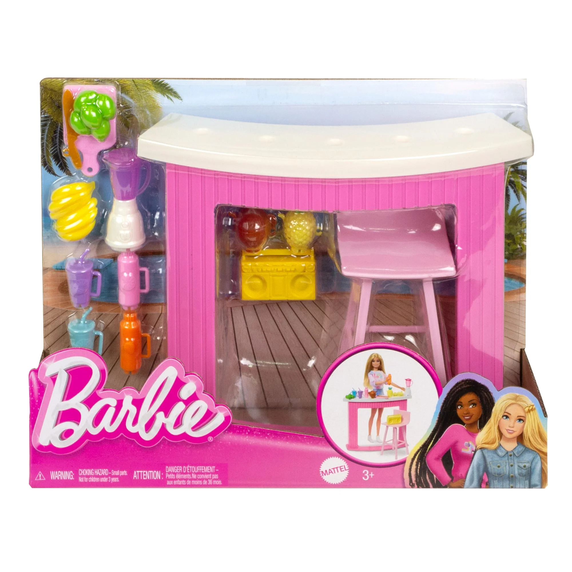 Barbie Accessories, Doll House Furniture, Smoothie Bar Story Starter - Image 6