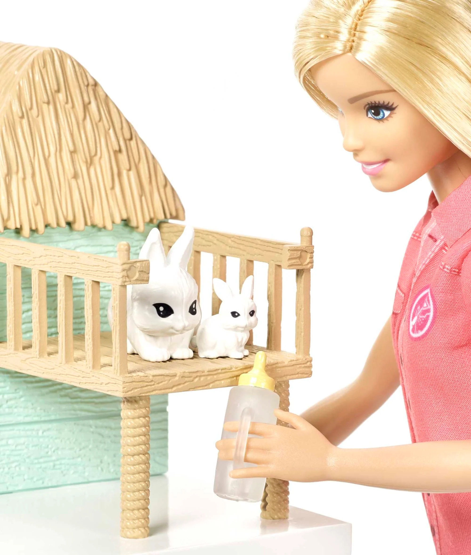 Barbie Pet Rescue Center 8 Animals & Accessories Doll Playsets - Image 3