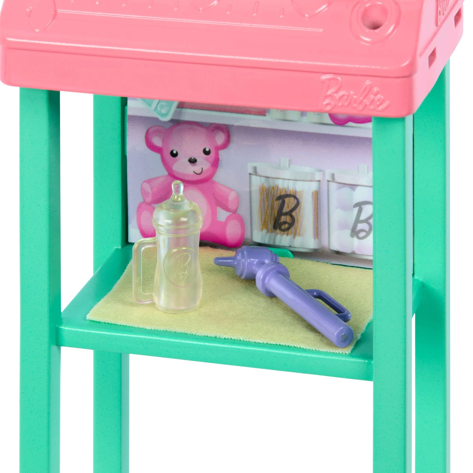 Barbie Baby Doctor Doll With Brunette Fashion Doll, 1 Baby Doll, Furniture & Accessories - Image 5