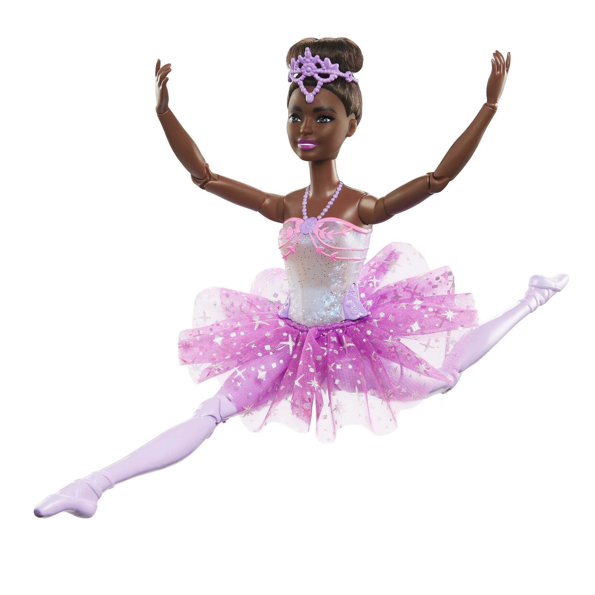 Barbie®-Ballerine Lumières Scintillantes-Poupée Cheveux Noirs - Image 2
