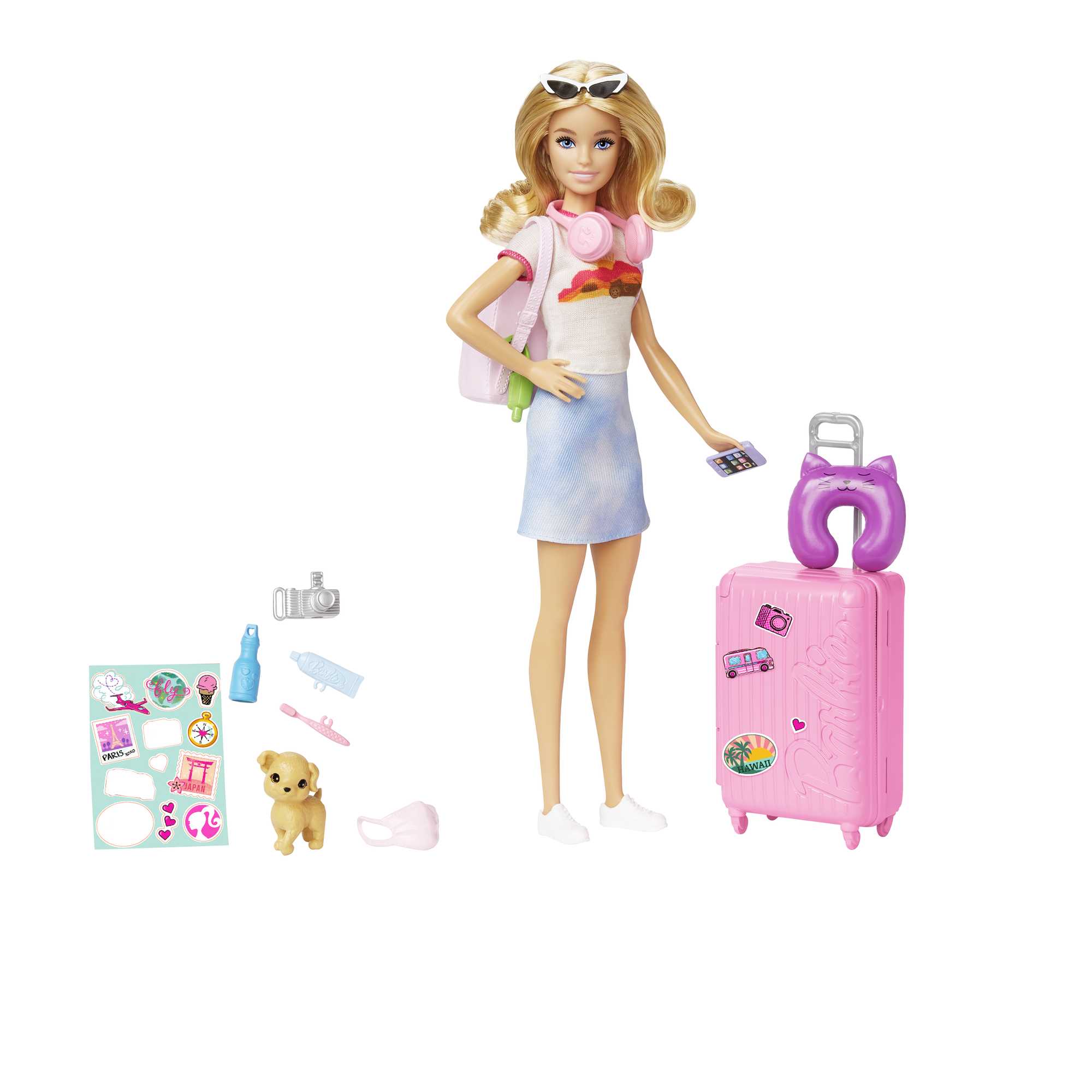 Barbie®-Barbie® en Voyage-Coffret Avec Chiot et Accessoires - Image 3