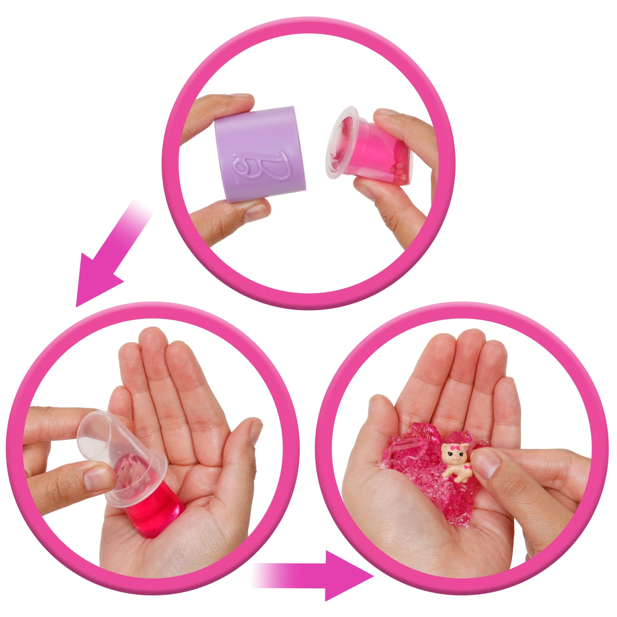 Barbie Party Unboxed Glam Party Series Pink Sparkle Doll & Accessories With 10 Surprises - Image 3
