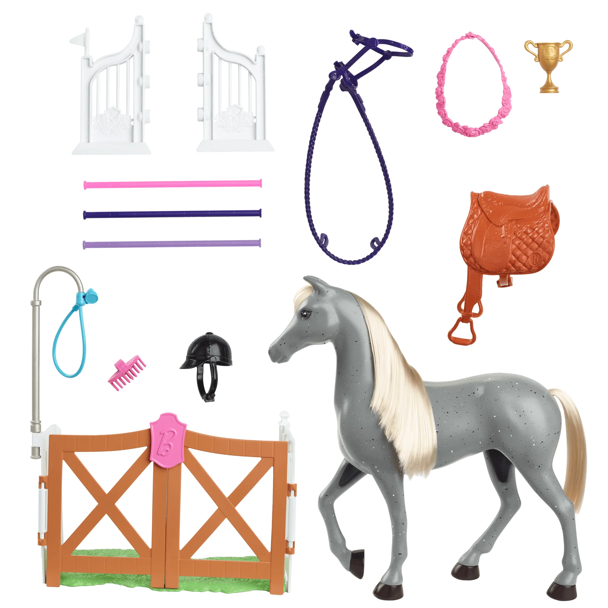 Barbie® Barbie World™ Coffret de Jeu Avec Accessoires Champion de Saut D’Obstacles - Image 4