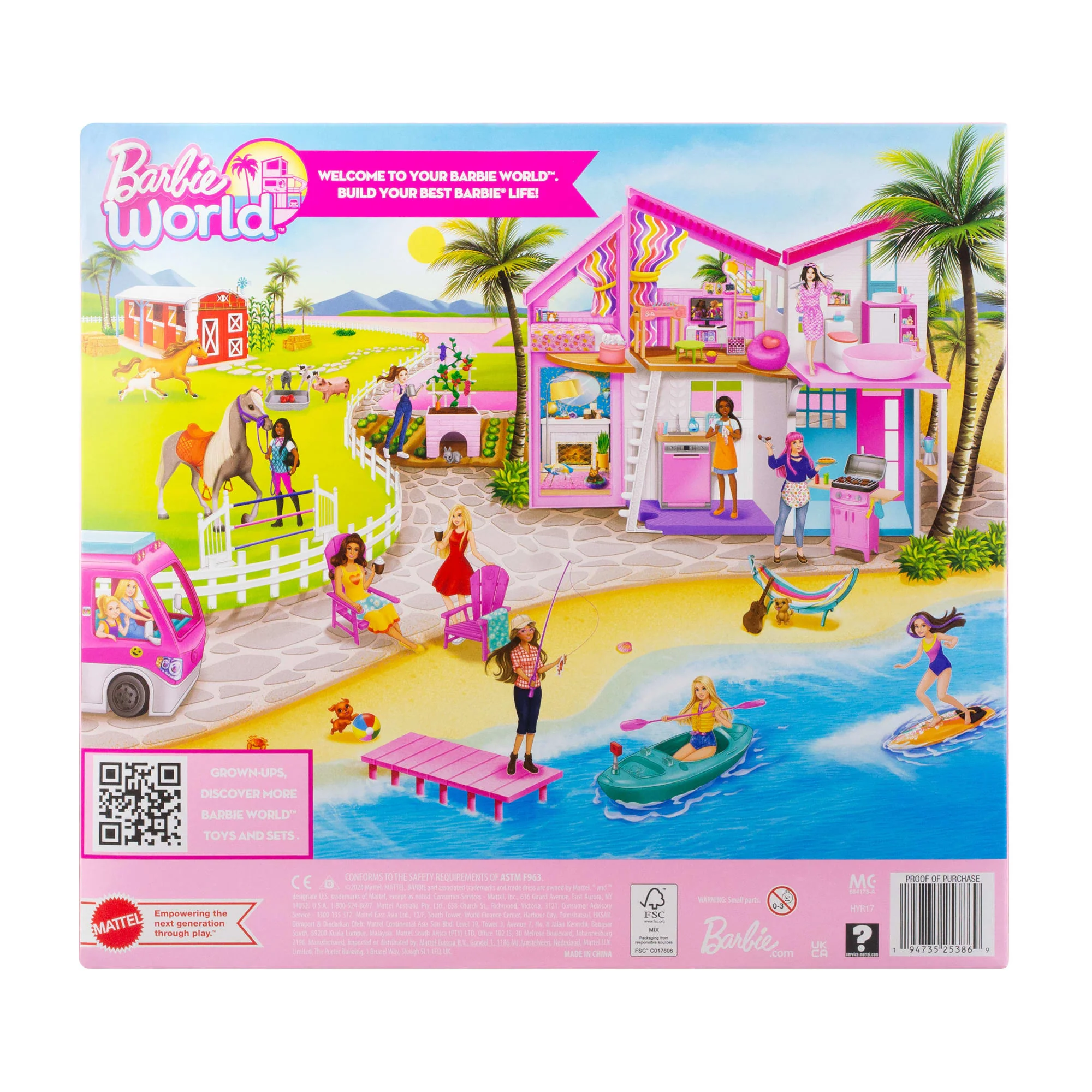 Barbie® Barbie World™ Coffret de Jeu Avec Accessoires Champion de Saut D’Obstacles - Image 6