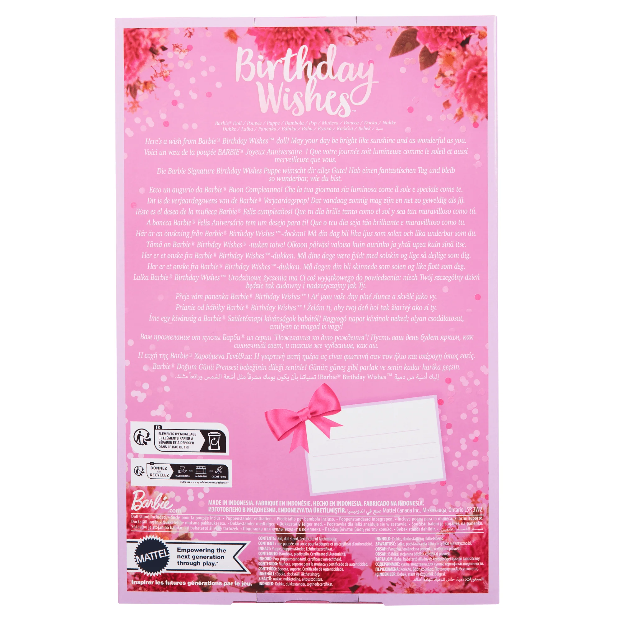 Barbie Signature Birthday Wishes Collectible Doll in Lilac Dress With Giftable Packaging - Image 6