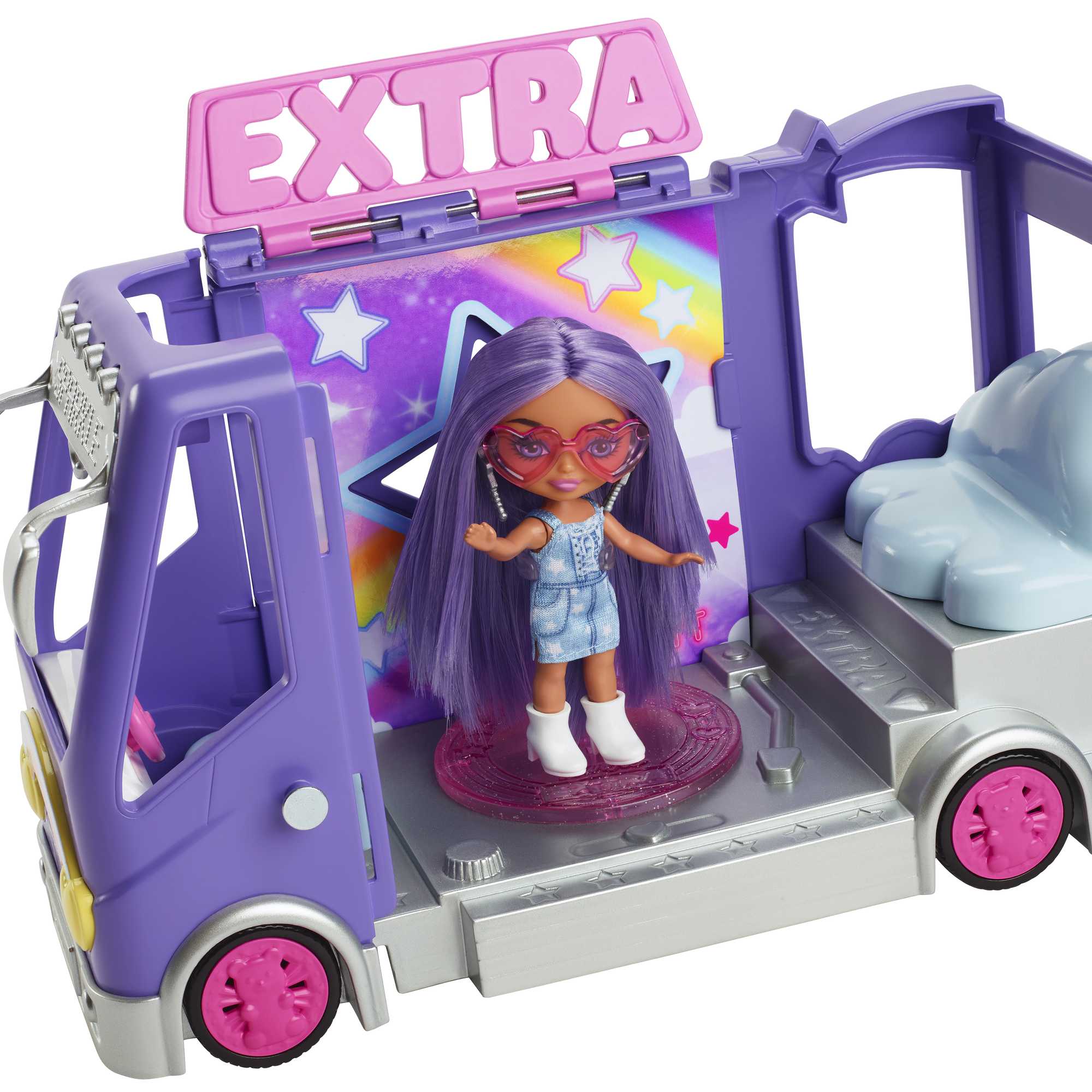 Barbie®-Bus de Tournée Mini Barbie Extra-Coffret Véhicule et Poupée - Image 3