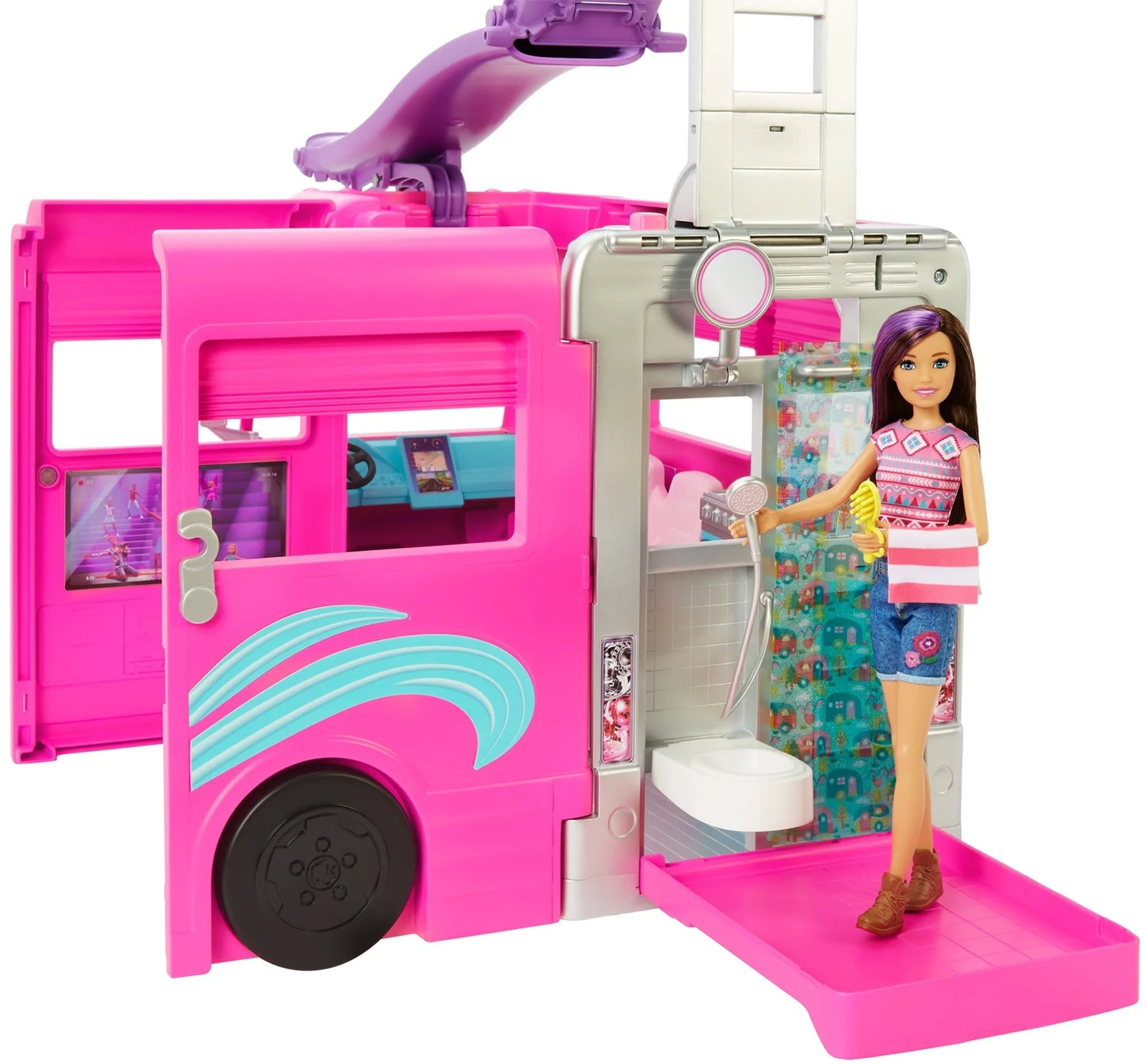 Barbie Camping-Car Transformable - Image 3