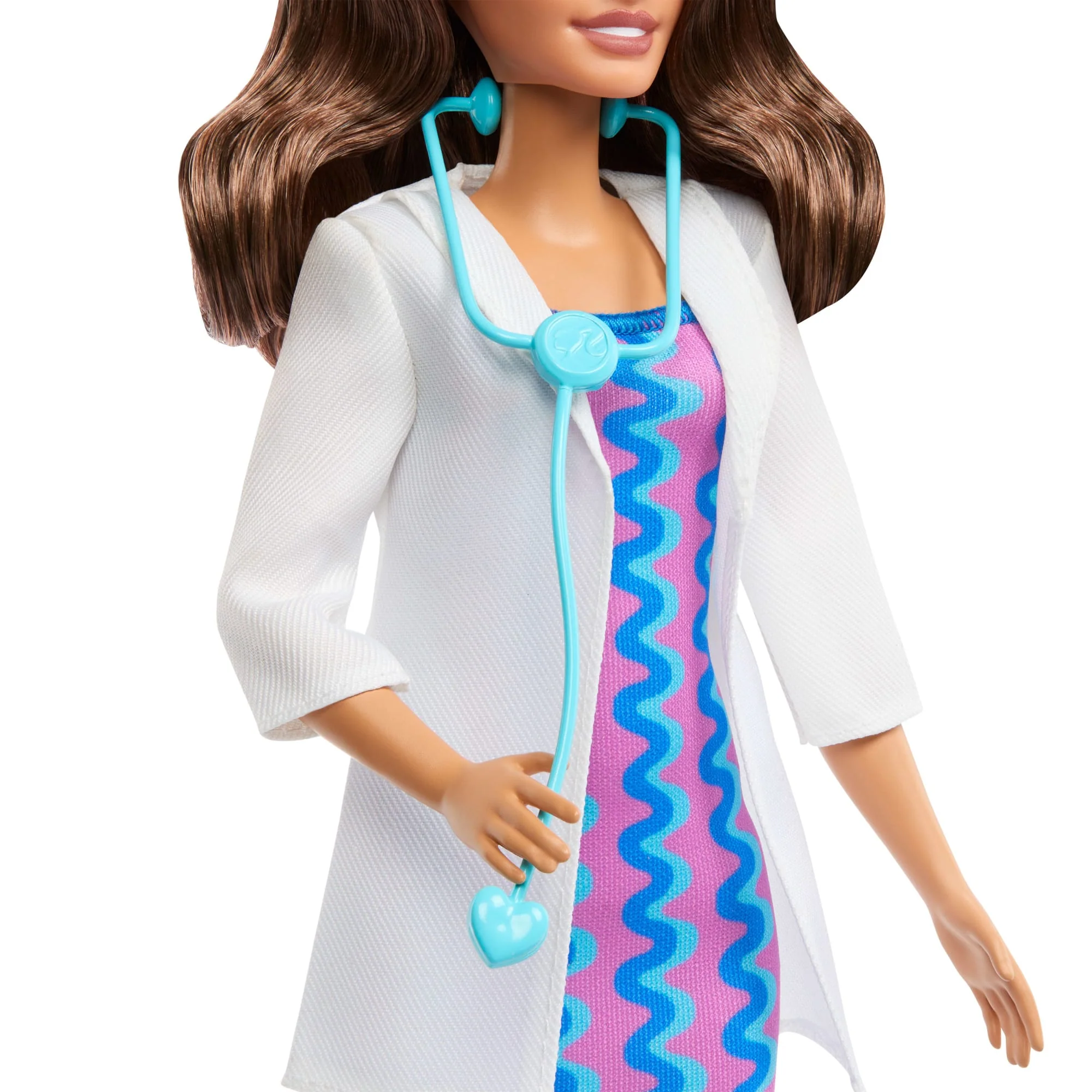Barbie Careers Doctor Doll & Accessory, Fashion Doll Wearing Removable Look With Stethoscope - Image 4
