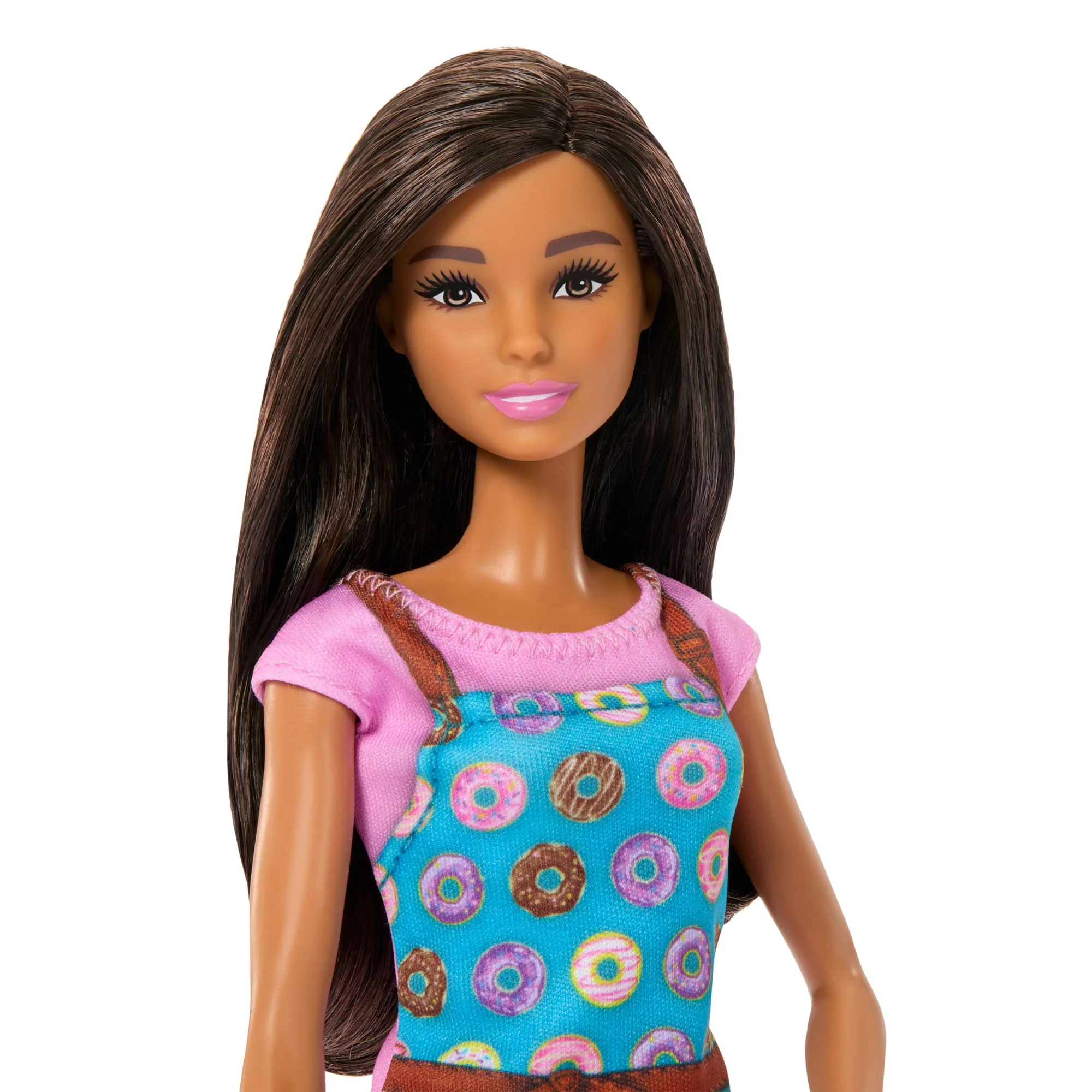 Barbie Careers Donut Shop Playset With Fashion Doll, Conveyor Belt, Accessories & Color-Change - Image 2