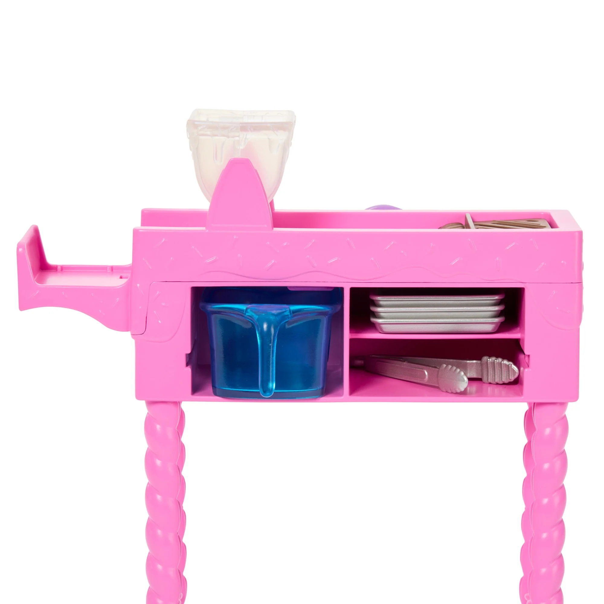 Barbie Careers Donut Shop Playset With Fashion Doll, Conveyor Belt, Accessories & Color-Change - Image 3