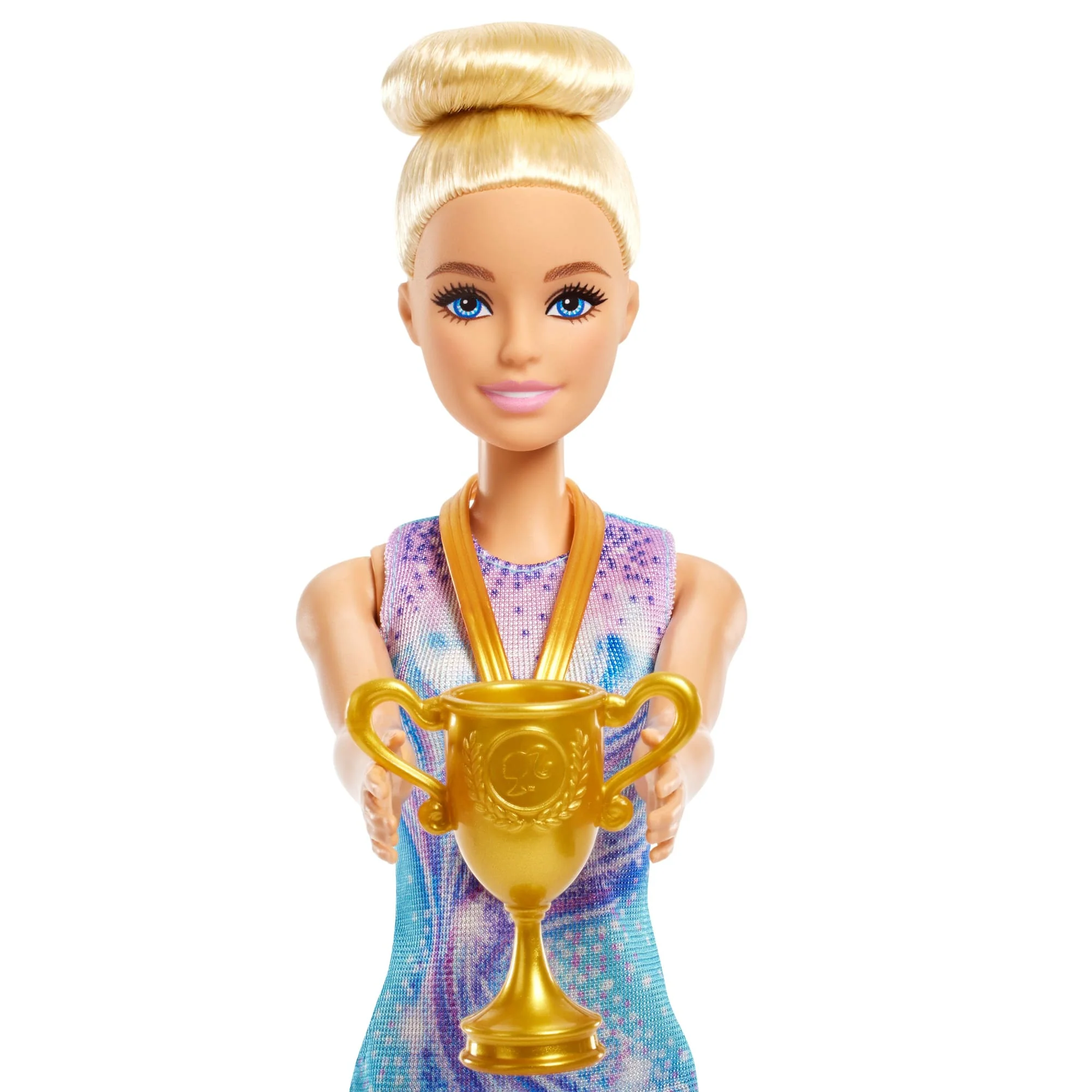 Barbie Ice Skating Doll With Spinning Platform And 5 Themed Accessories - Image 3