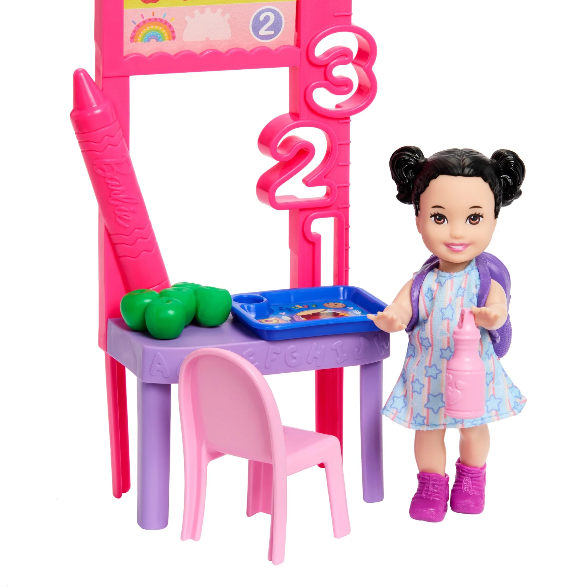 Barbie Careers Teacher Playset With Fashon Doll, Toddler Doll, Classroom Board & Accessories - Image 4