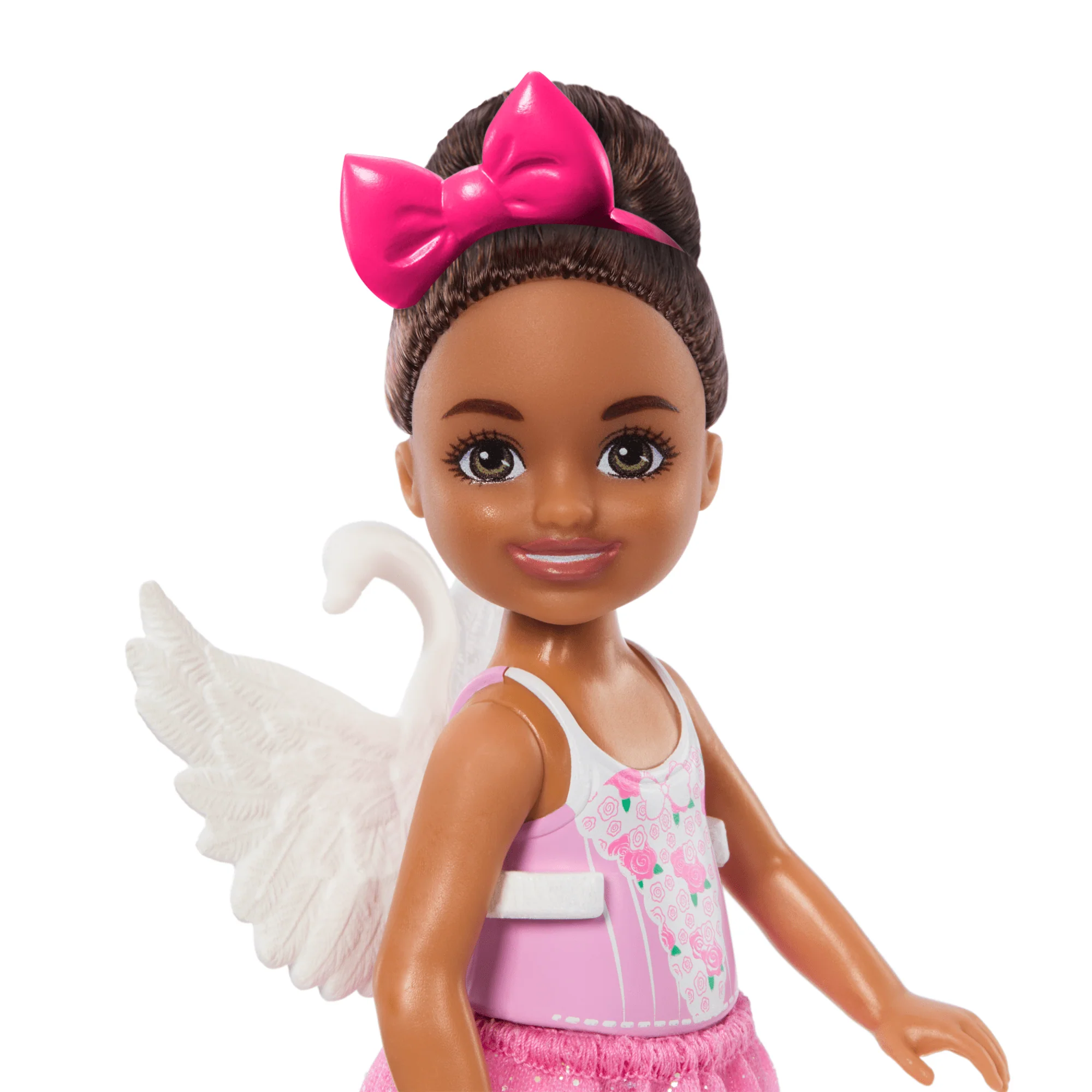 Barbie Chelsea Ballerina Doll & Accessories Set, Career-Themed Brunette Small Doll - Image 3