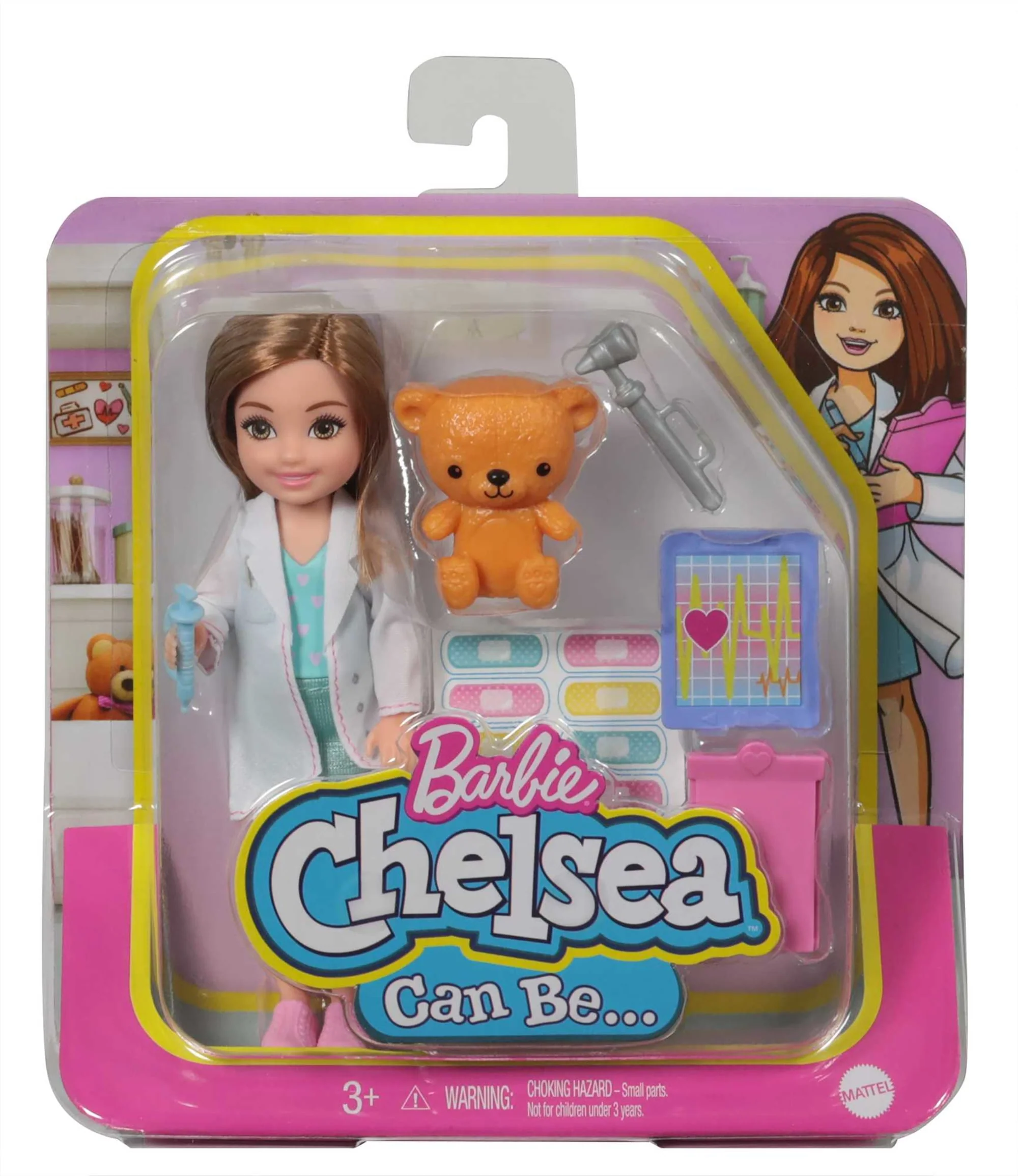 Barbie Chelsea Can Be Playset With Brunette Chelsea Doctor Doll - Image 6