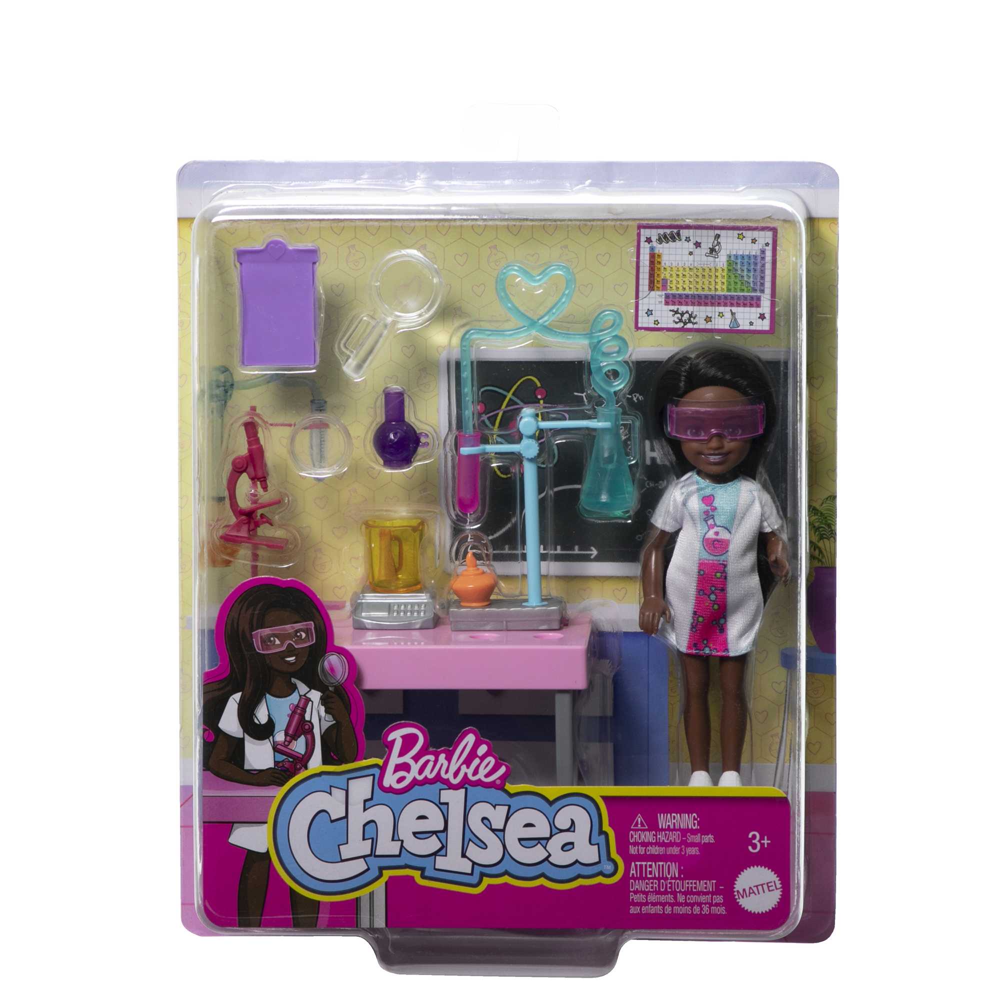 Barbie Chelsea Doll And Accessories, Can Be Scientist Playset With Small Doll And Lab Accessories - Image 6
