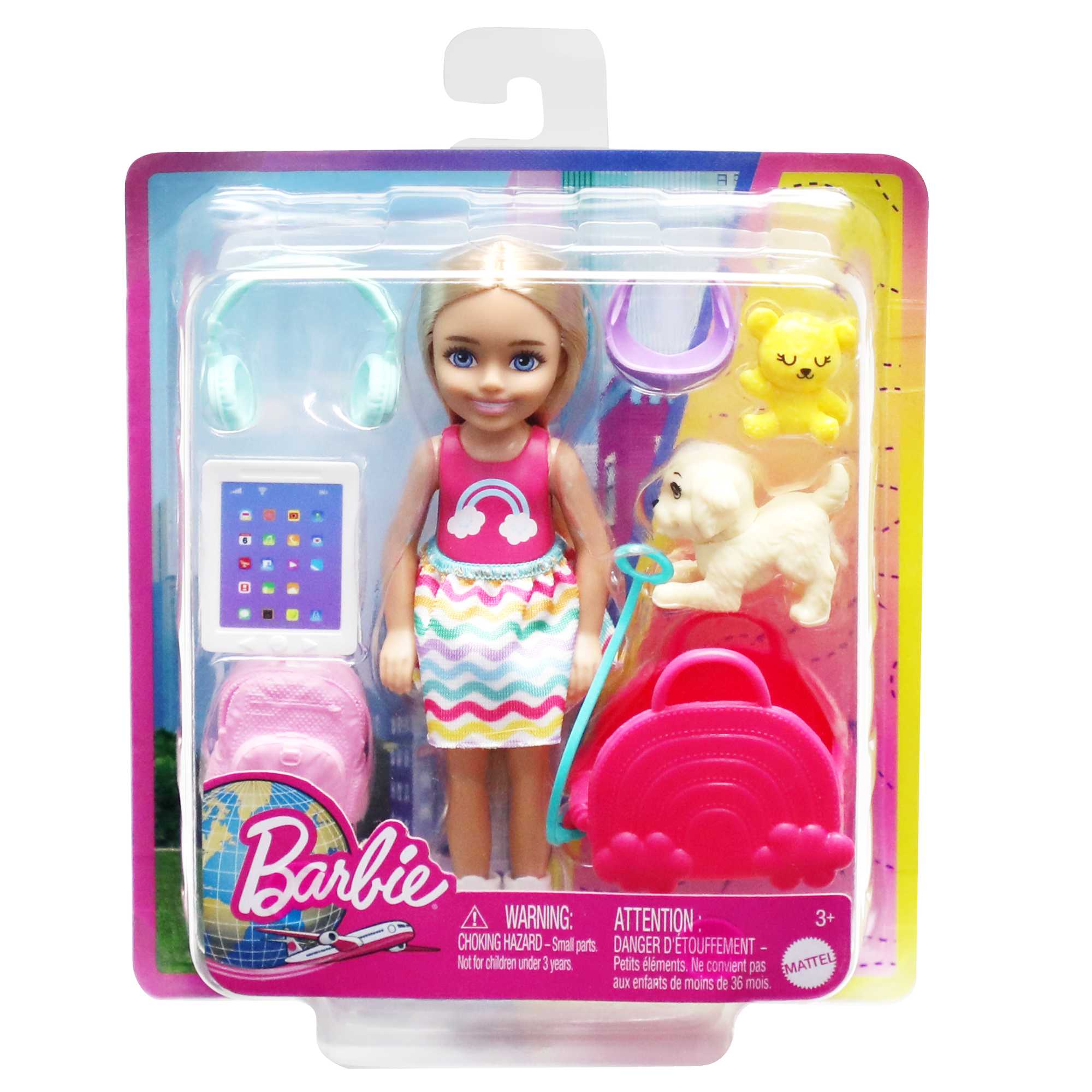 Barbie®-Chelsea en Voyage-Coffret Avec Chiot et Accessoires - Image 6