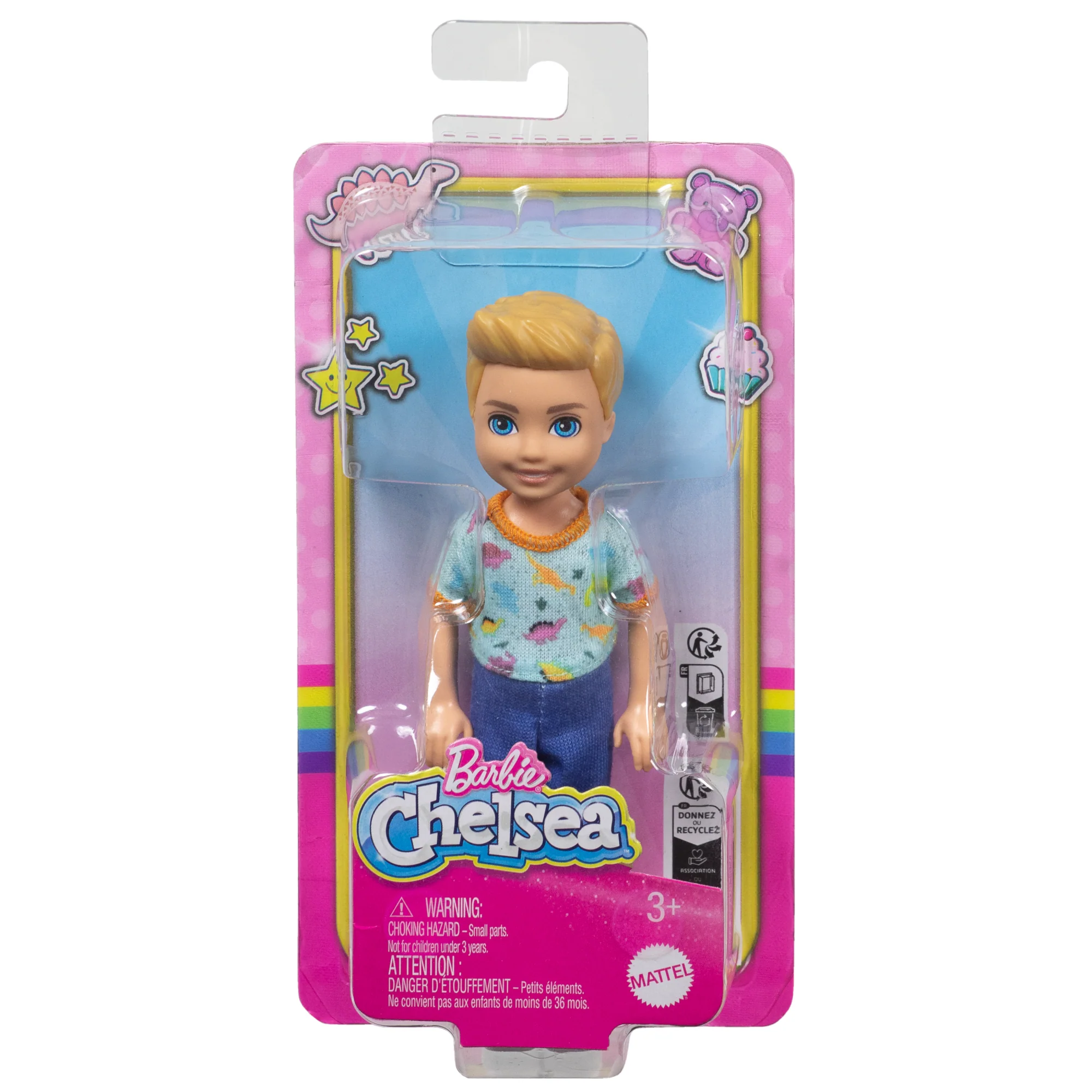 Barbie Chelsea Petite Poupée Garçon, Cheveux Blonds, Yeux Bleus - Image 6