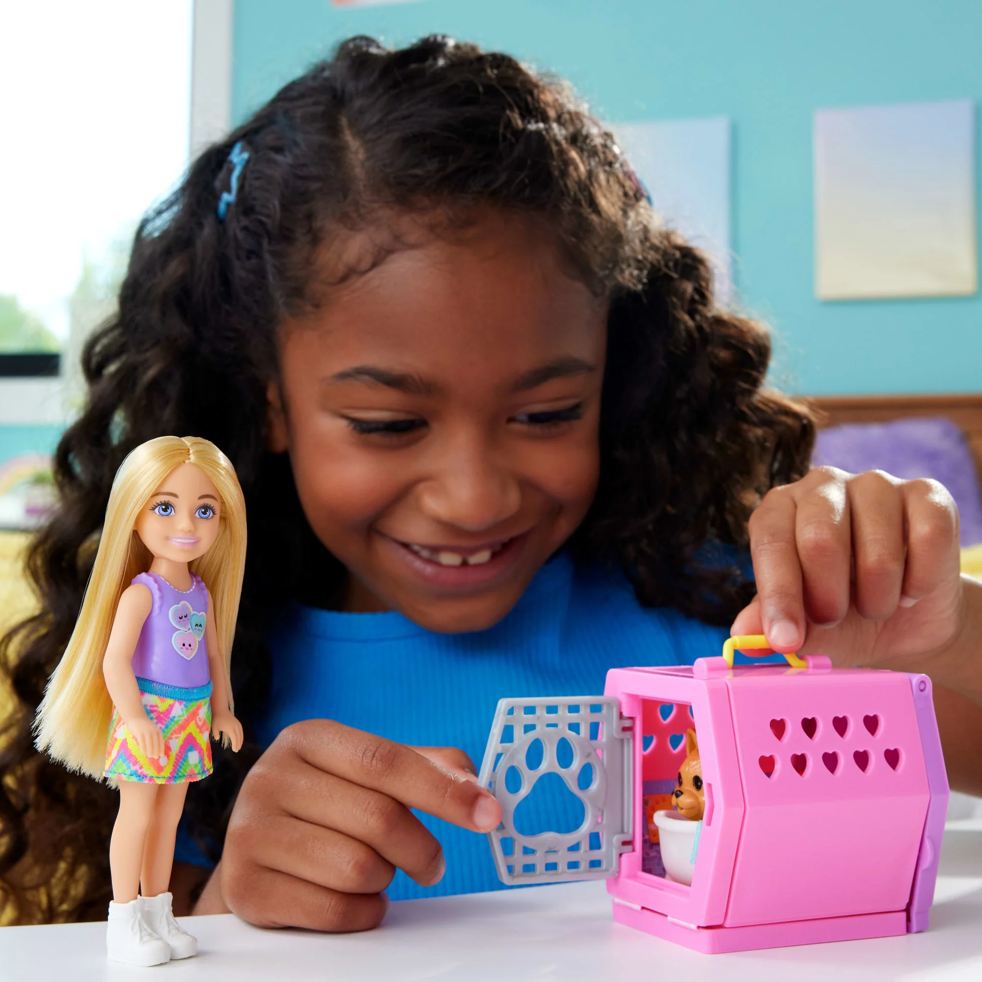 Barbie®  Chelsea™  Coffret de Jeu  Cage de Transport Pour Chiot - Image 2