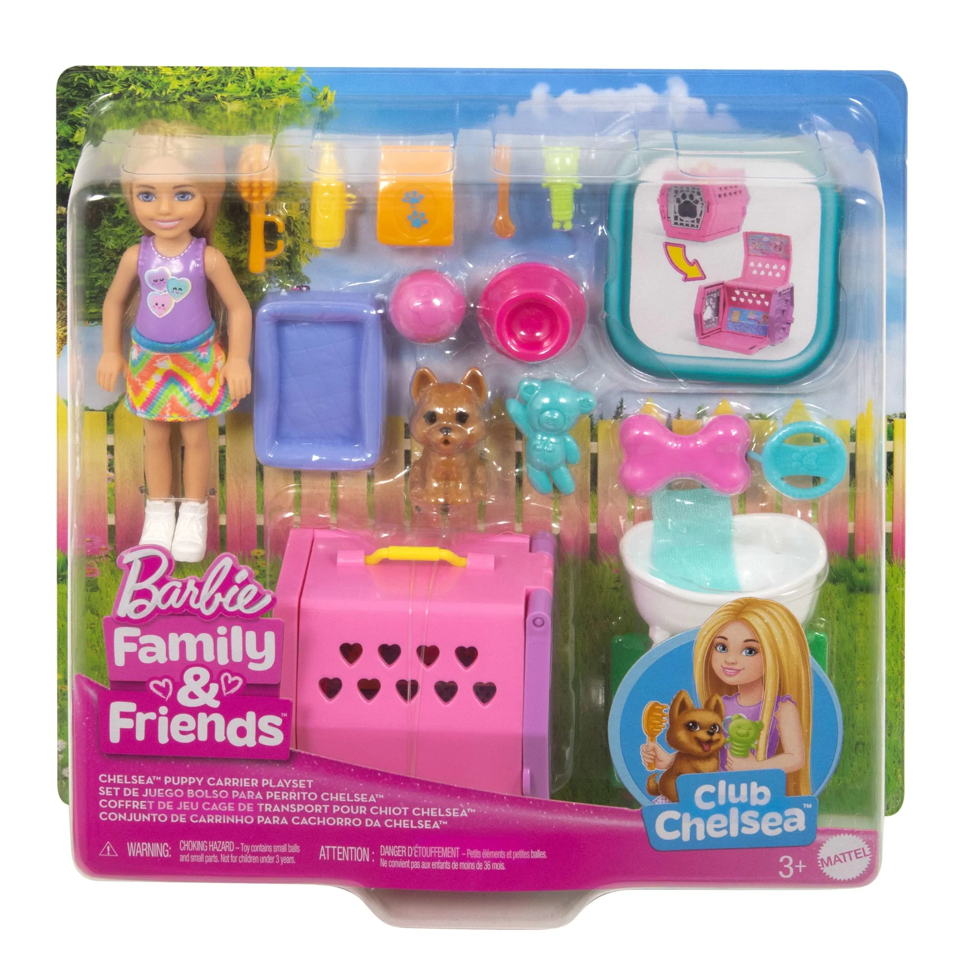 Barbie®  Chelsea™  Coffret de Jeu  Cage de Transport Pour Chiot - Image 6