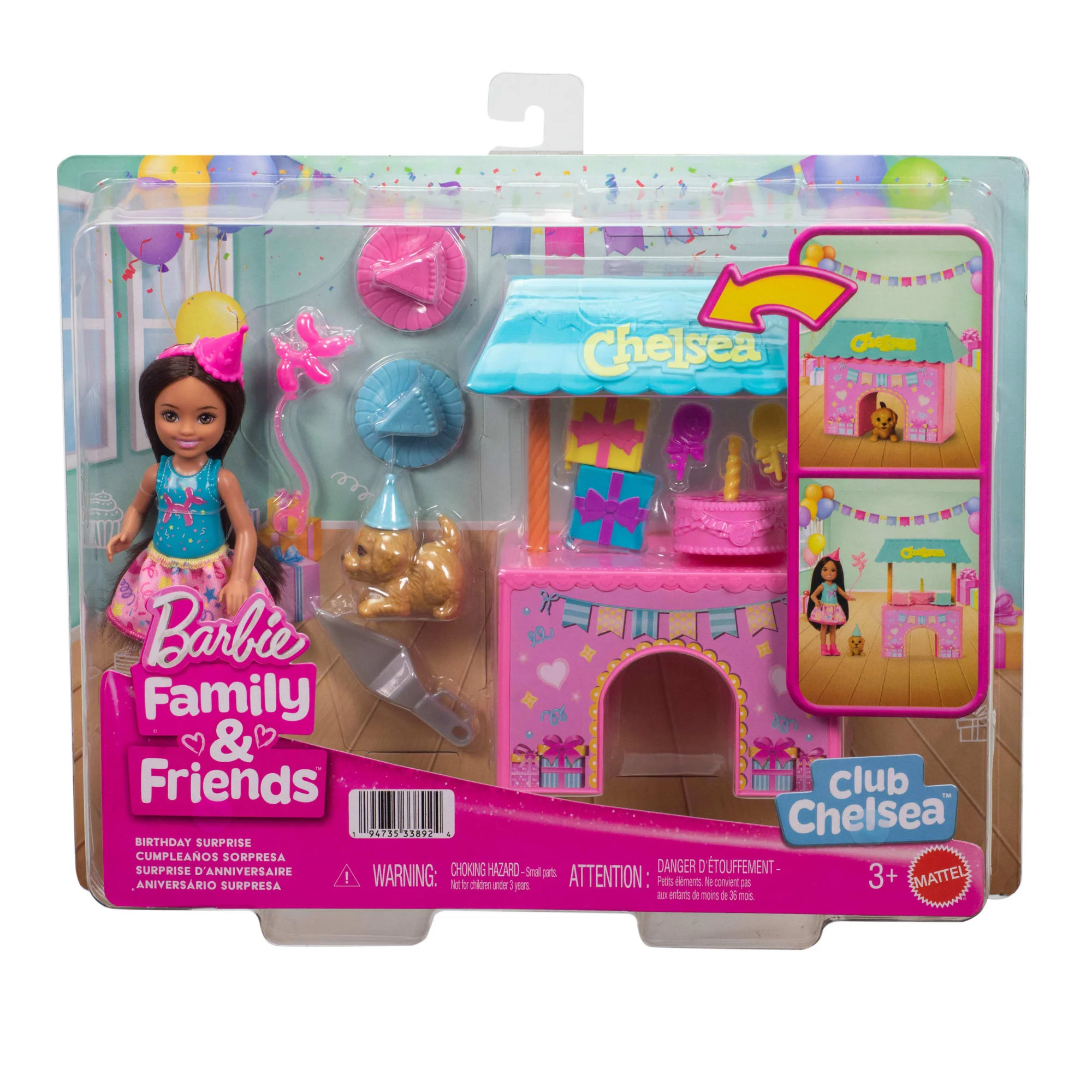 Barbie Chelsea Set de Juego Chelsea Fiesta de Cumpleaños - Image 6