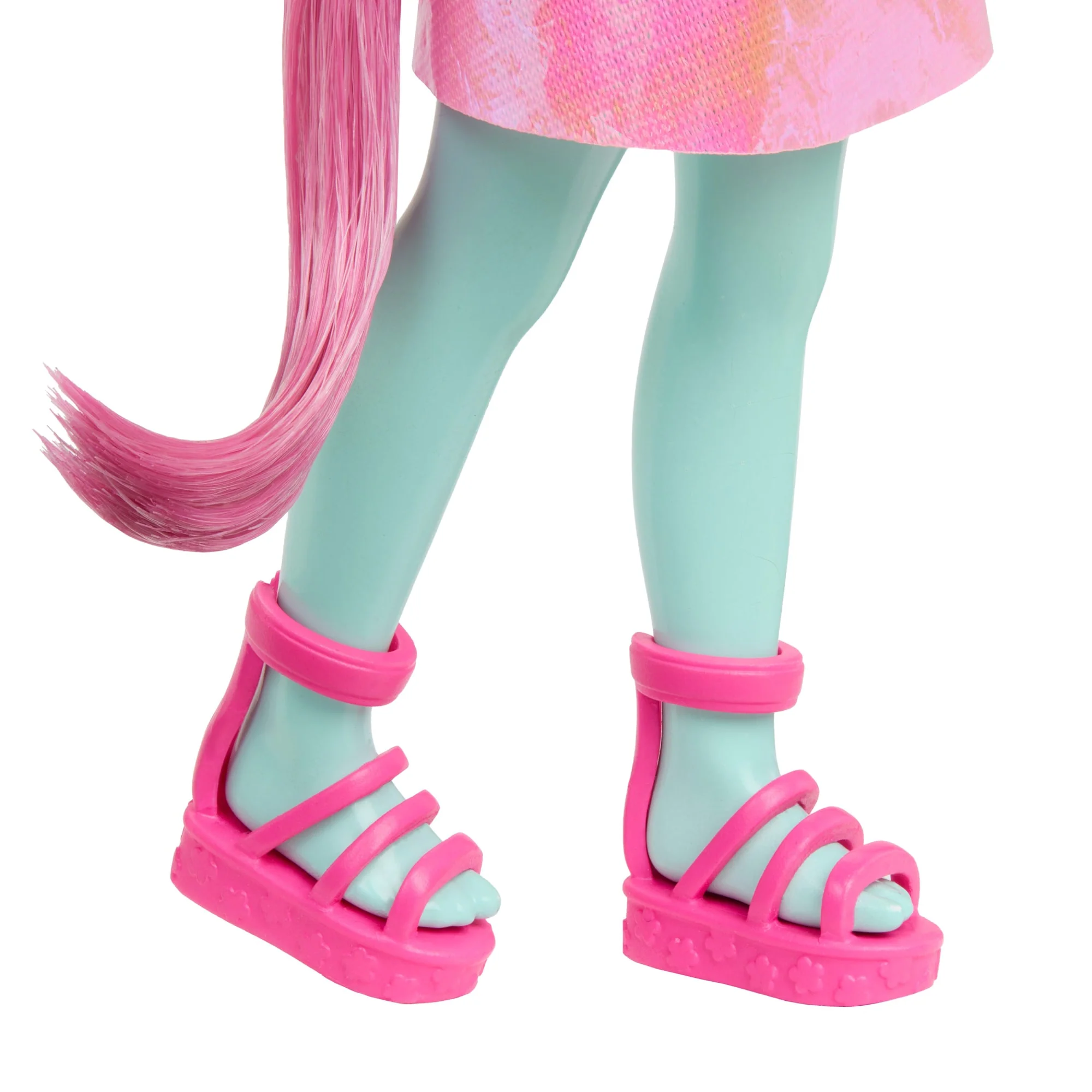 Barbie Chelsea Unicorn Small Doll With Pink Hair, Removable Tail, Shoes & Hair Accessory, 6-Inch Toy - Image 3