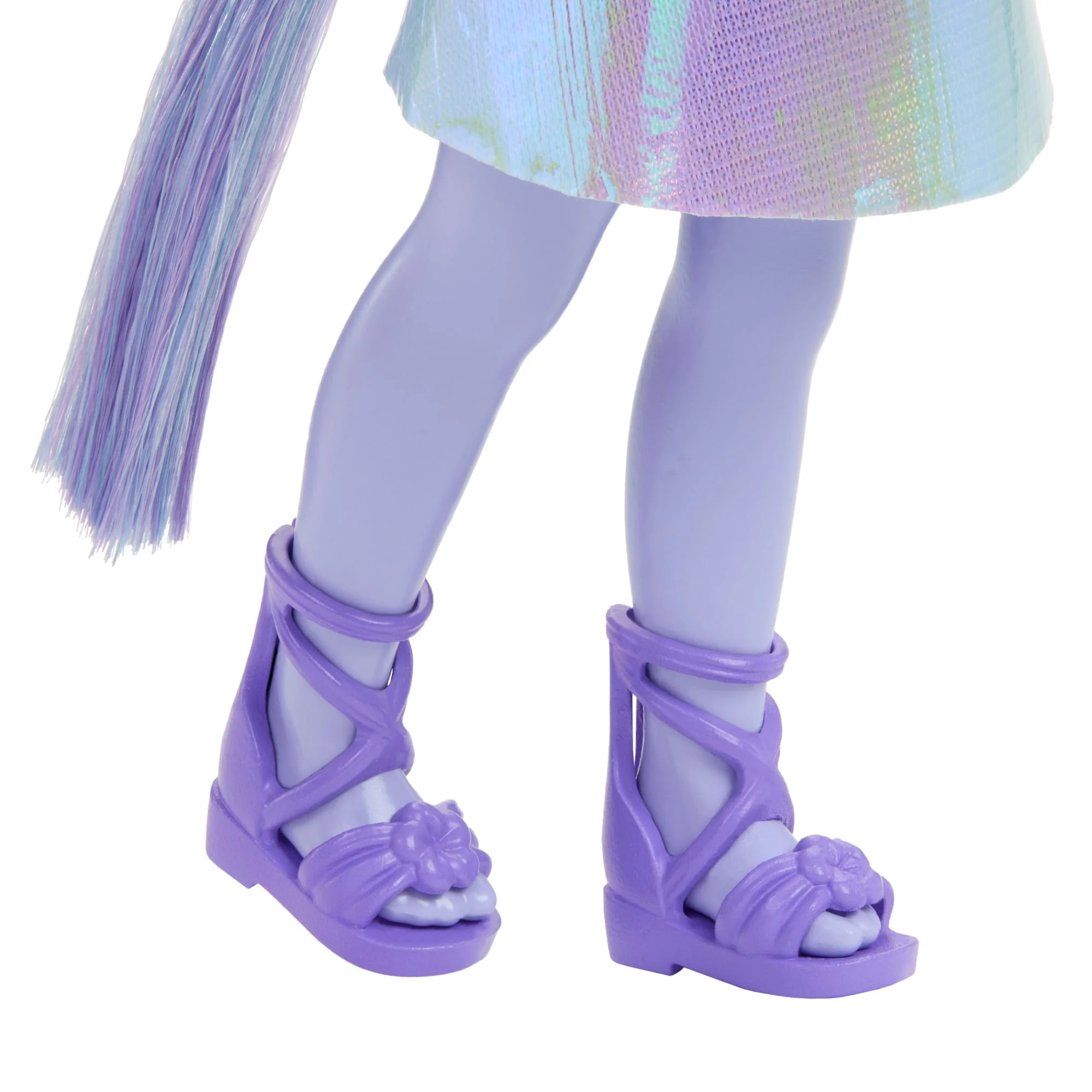 Barbie Chelsea Unicorn Small Doll With Purple Hair, Removable Tail, Shoes & Hair Accessory, 6-Inch - Image 3