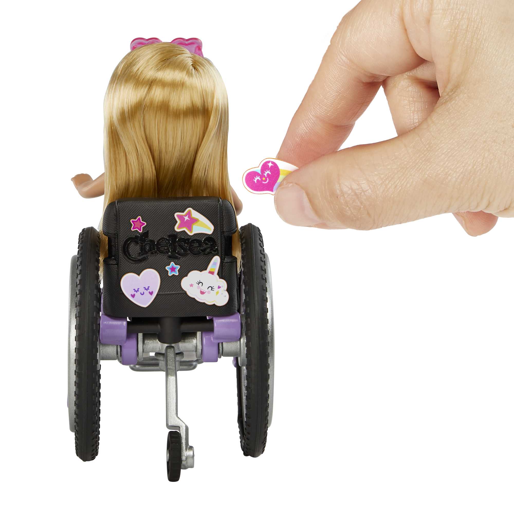 Barbie Chelsea Doll (Blonde) & Wheelchair, Toy For 3 Year Olds & Up - Image 3