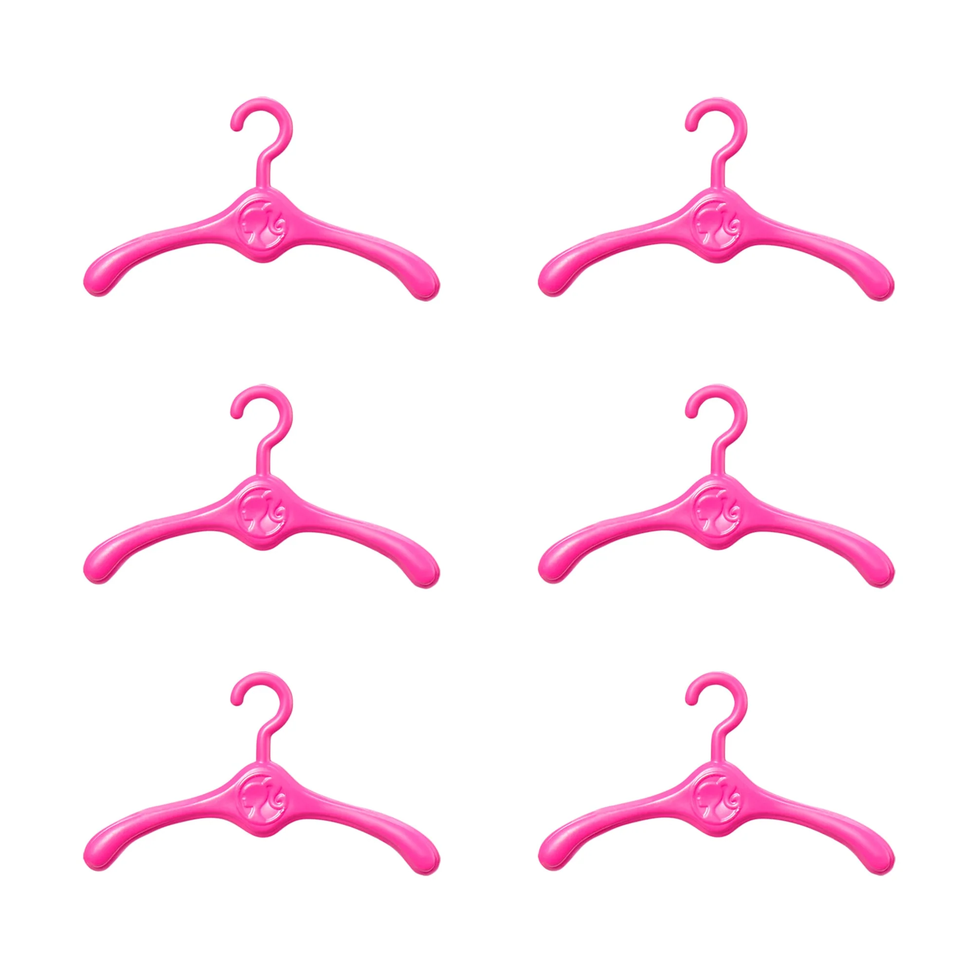 Barbie Closet With 6 Hangars, Accessory Features Translucent Doors, Racks & Shelves - Image 5