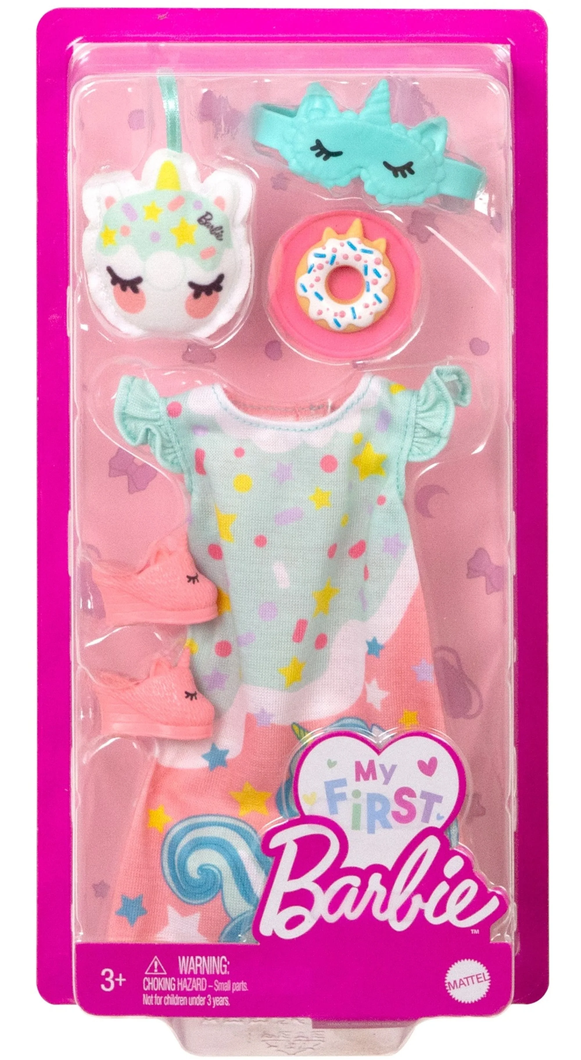 Barbie Clothes, My First Barbie Fashion Pack, Bedtime Pajamas - Image 2