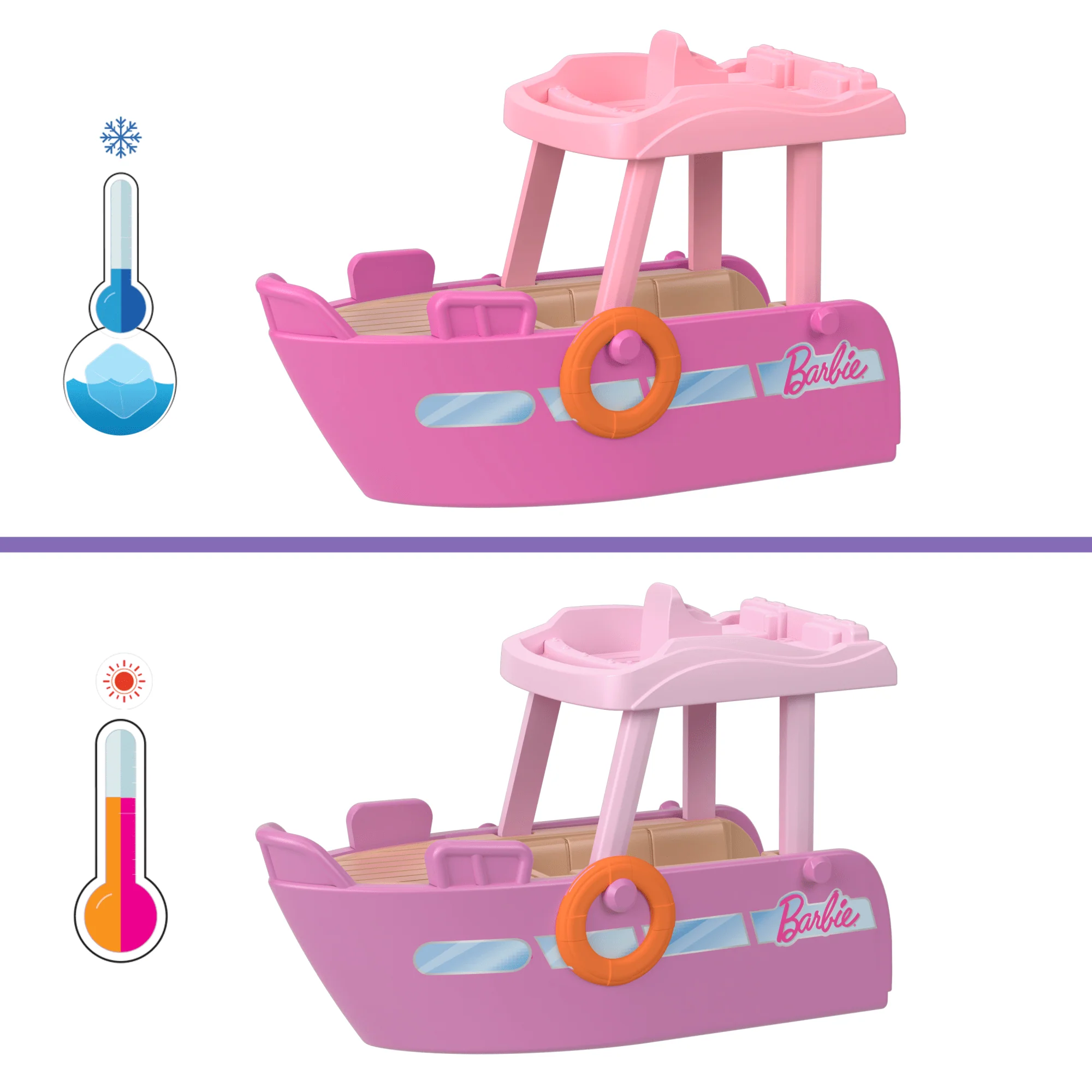 Barbie-Bateau de Rêve Mini-Barbieland-Coffret Bateau et Poupée - Image 3