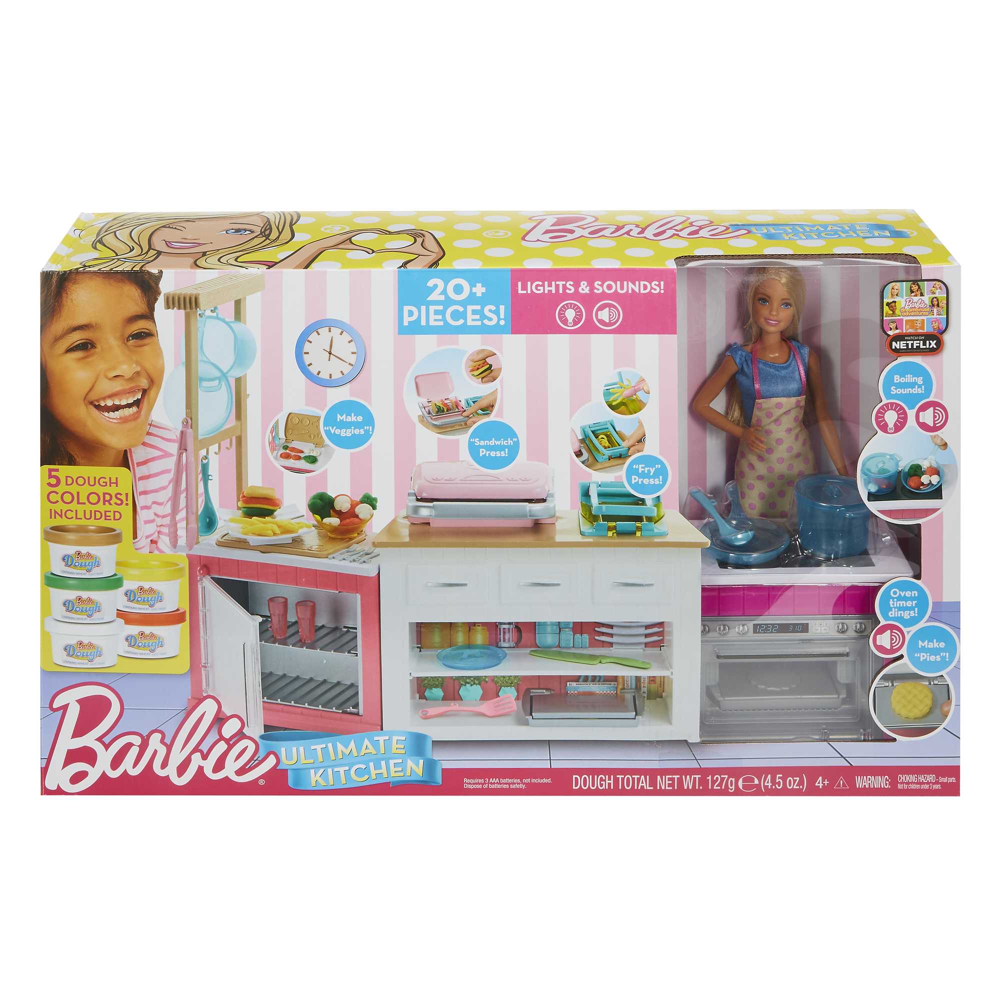 Barbie Coffret Cuisine à Modeler - Image 6