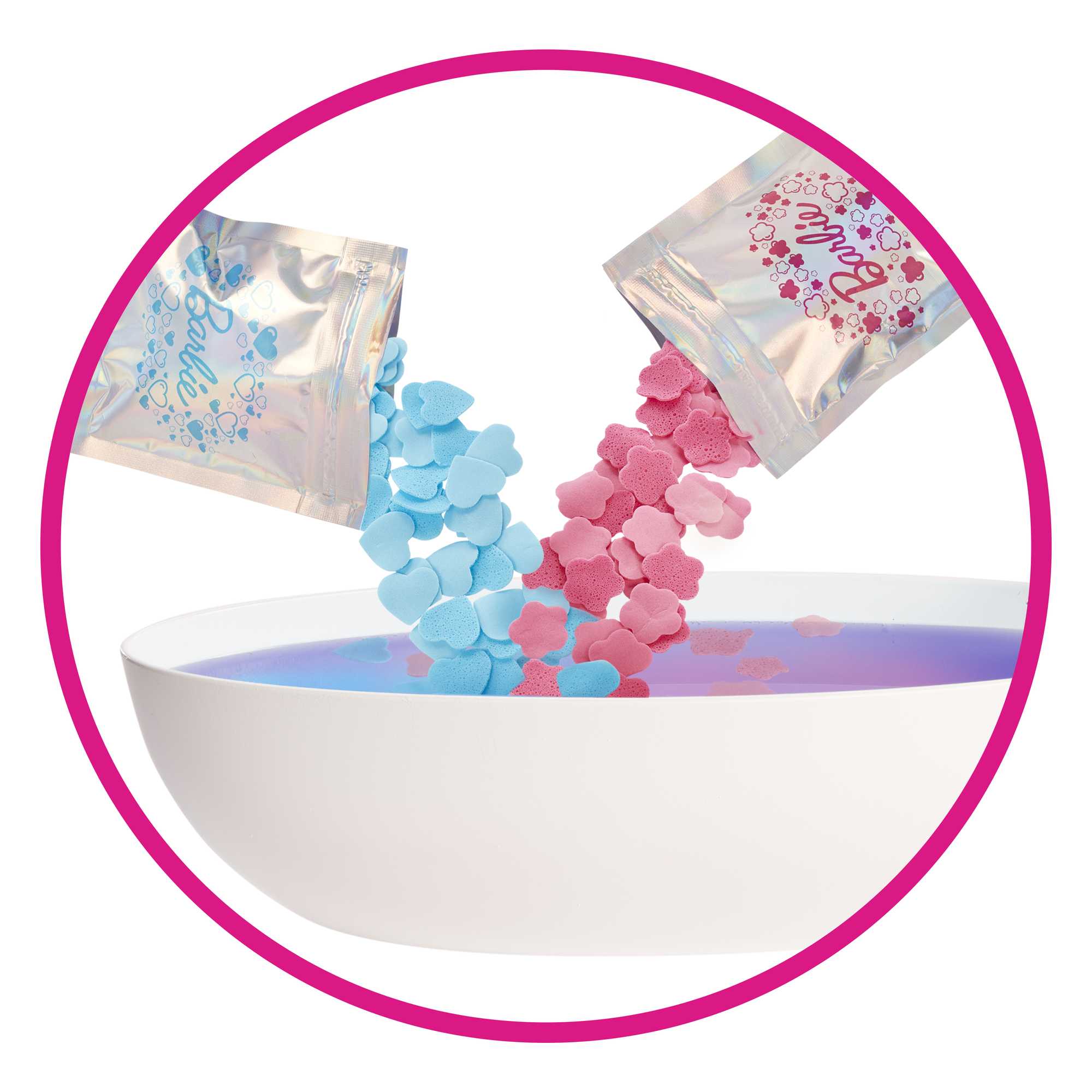 Barbie Coffret de Jeu Bain Confetti et Poupée Blonde - Image 3