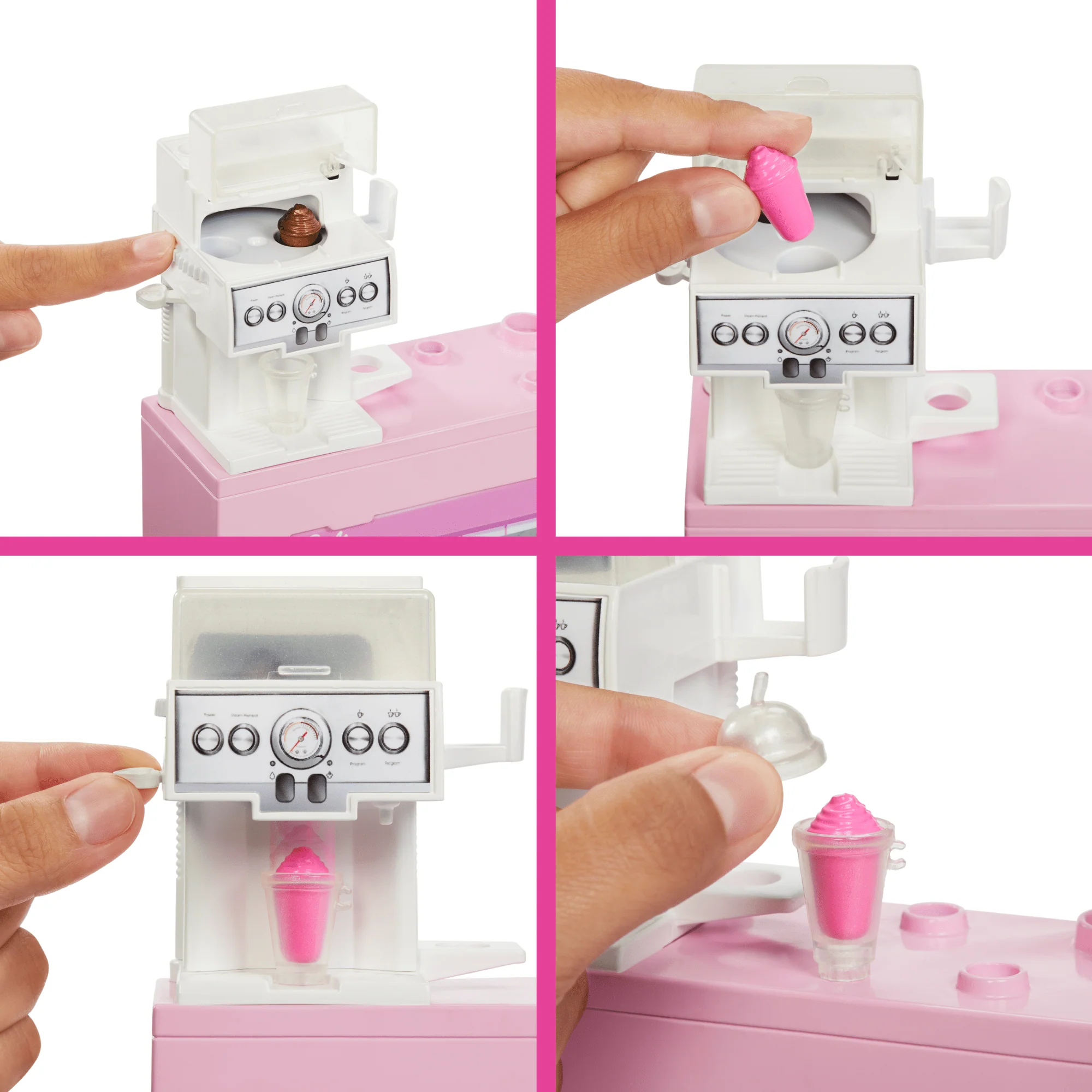 Barbie  Coffret de Jeu  Café, Poupée Barista Blonde, 10+Accessoires - Image 2