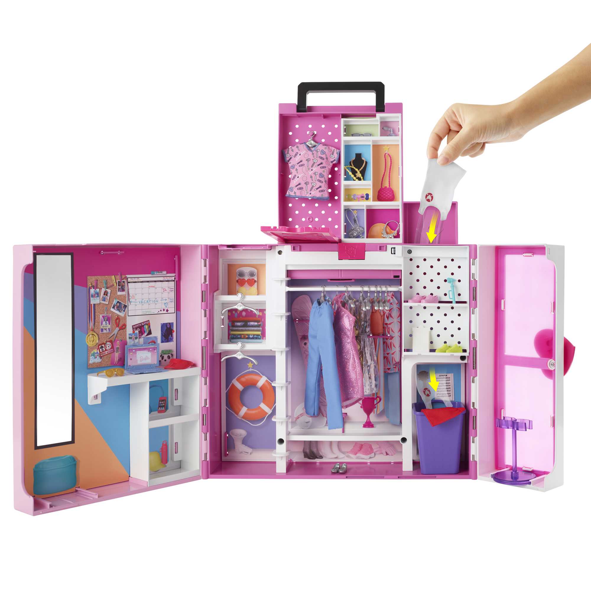 Barbie Coffret de Jeu et Poupée Placard de Rêve - Image 3