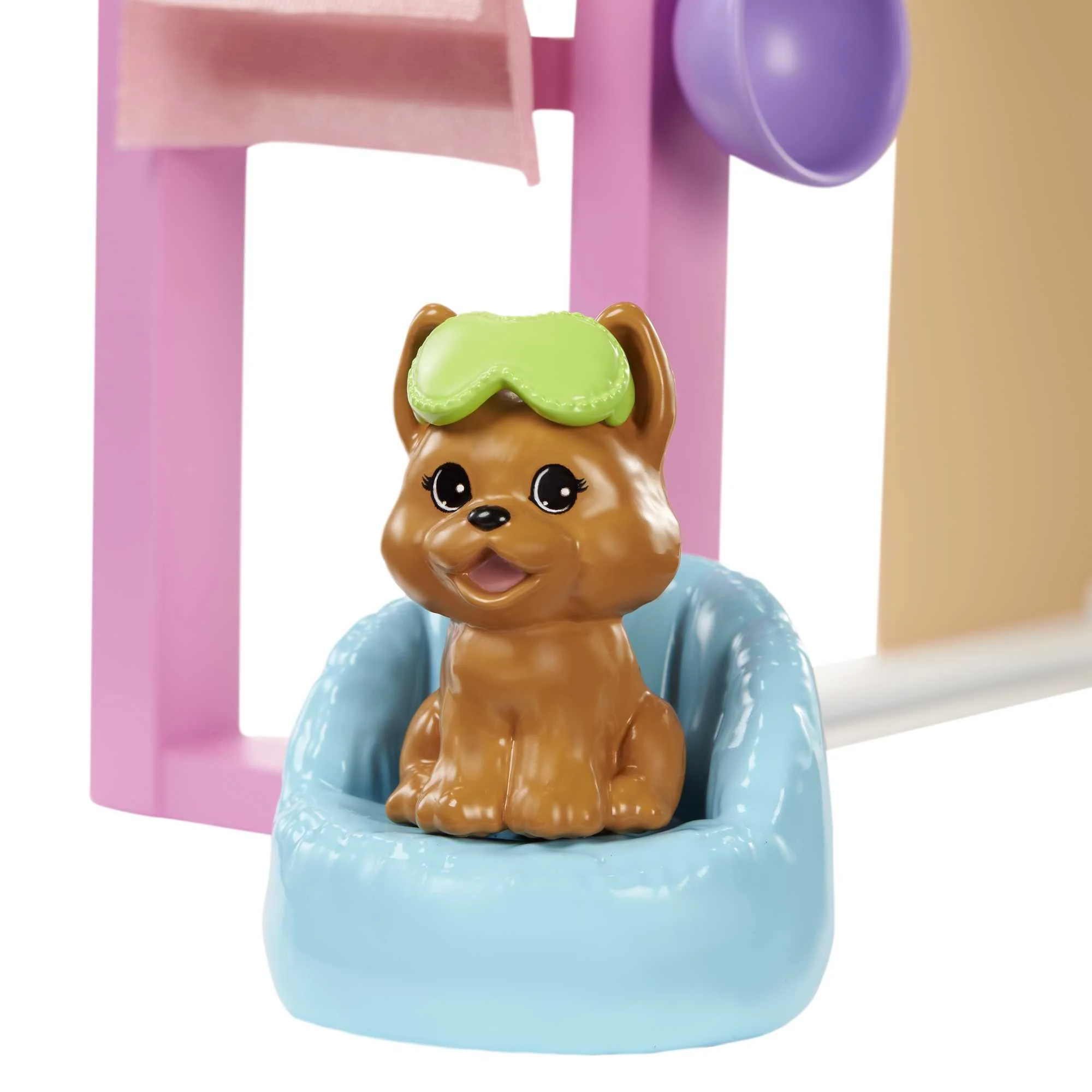 Coffret de Jeu Journée Au Spa et Masque Facial Barbie®, Poupée Barbie® Brunette, Chiot, Jouet à Mouler et Pâte - Image 5