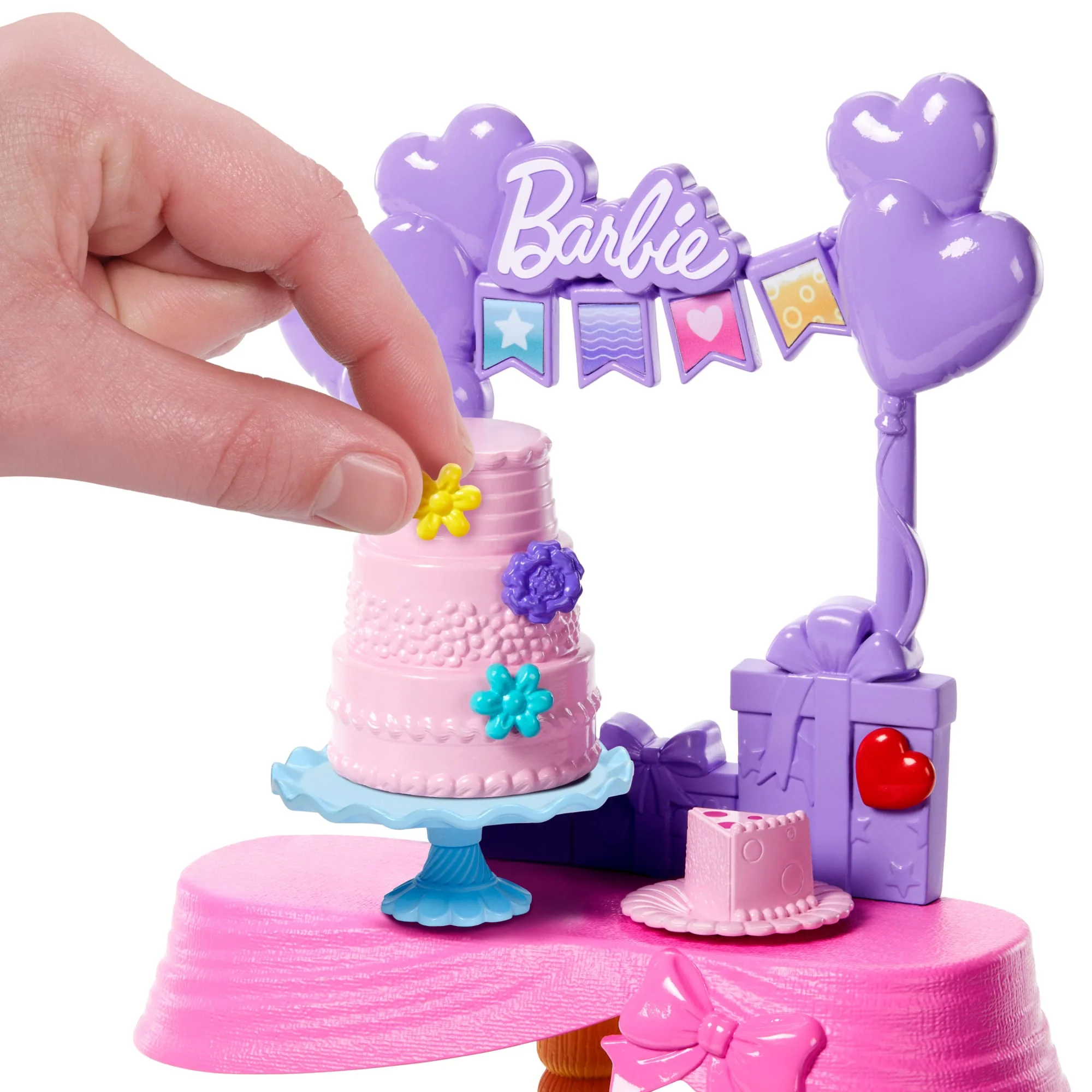 Barbie-Fête D’Anniversaire Barbie World-Coffret  Avec Accessoires - Image 2