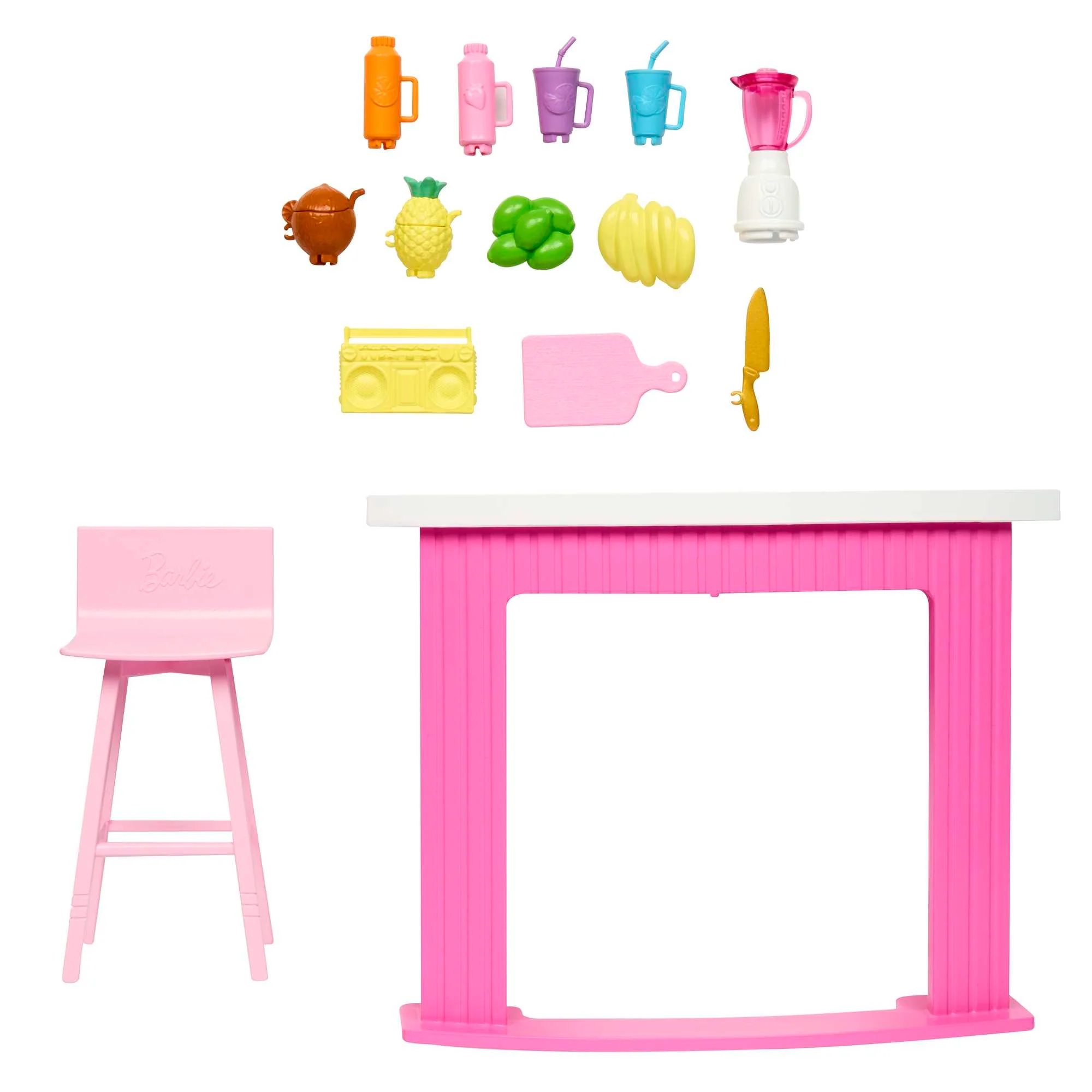 Barbie® Bar à Smoothies de Piscine Coffret D’Accessoires - Image 2