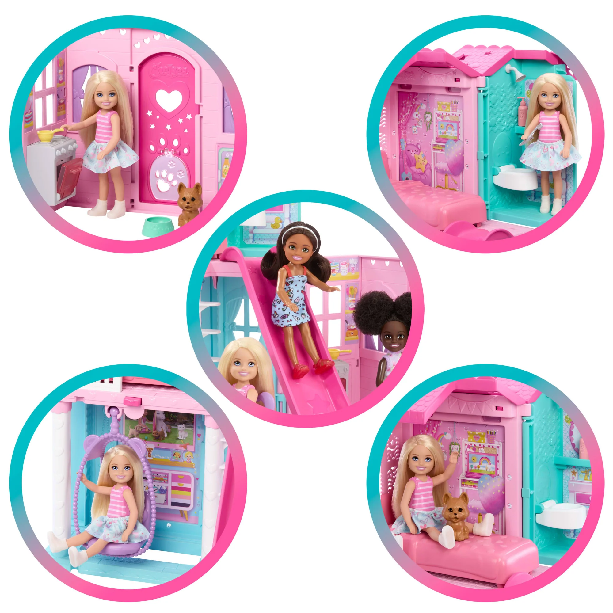 Barbie-Coffret La Maison Transformable de Chelsea-Avec Accessoires - Image 2