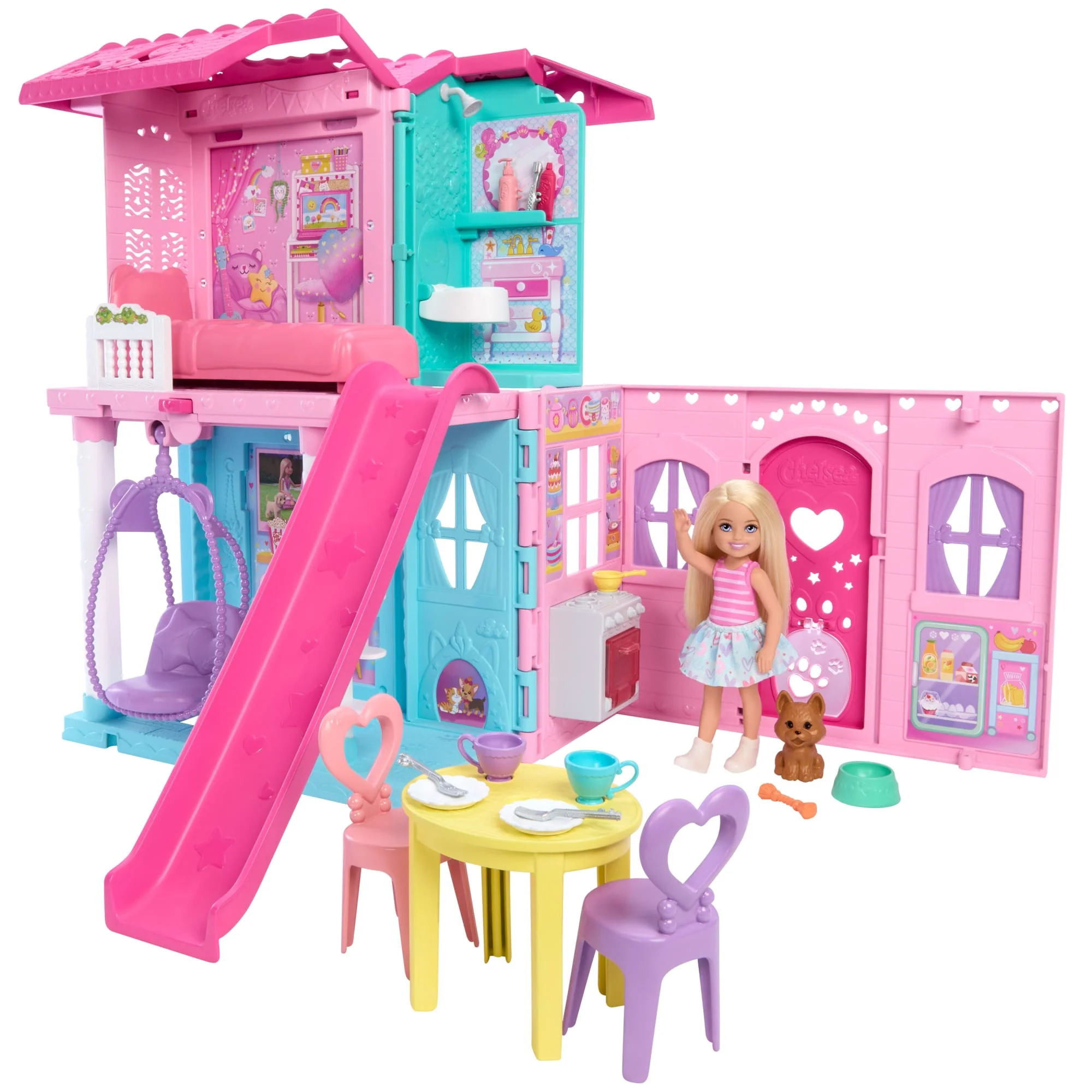 Barbie-Coffret La Maison Transformable de Chelsea-Avec Accessoires - Image 5