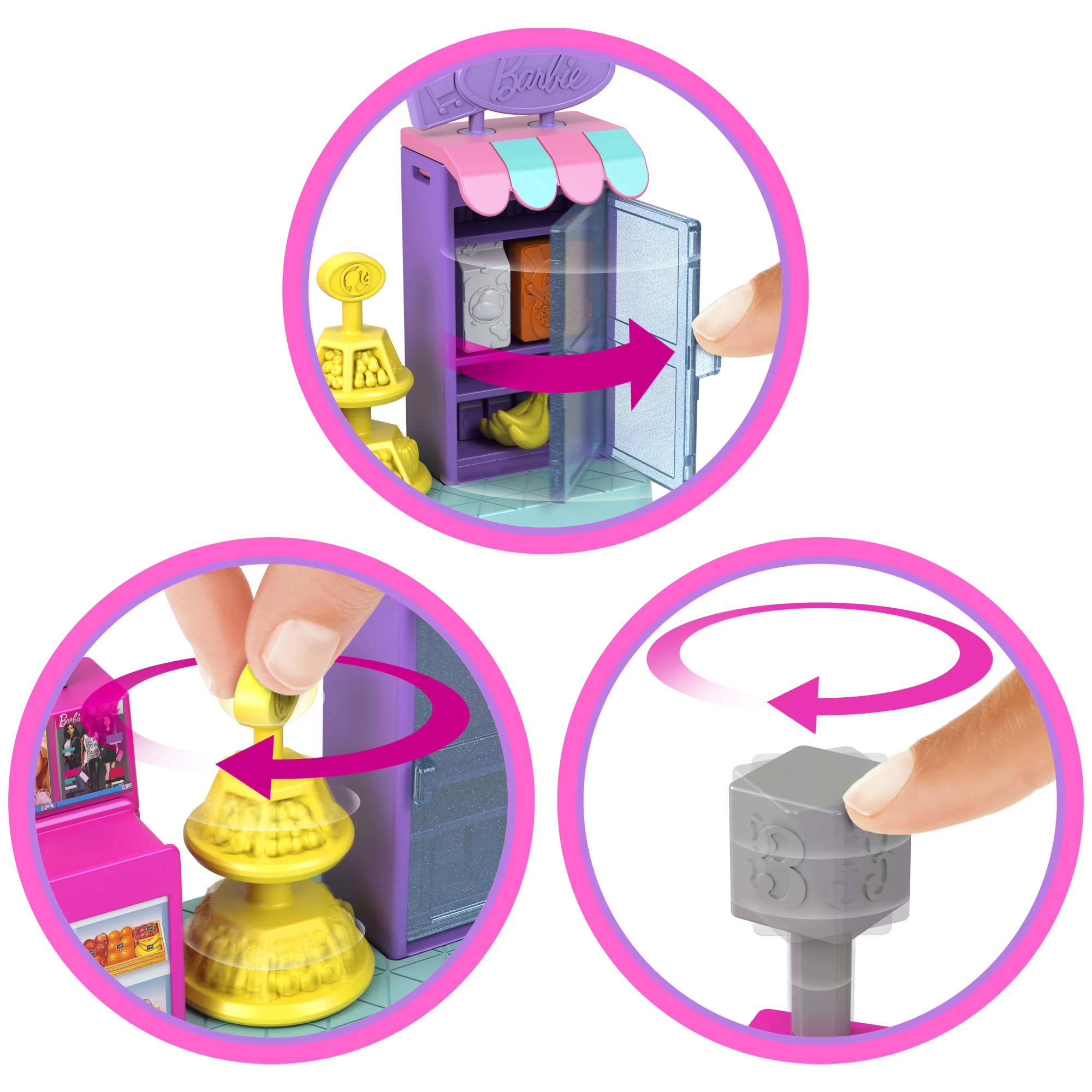 Barbie-Maison de Rêve 4-en-1 Mini Barbieland-Poupées et Accessoires - Image 5