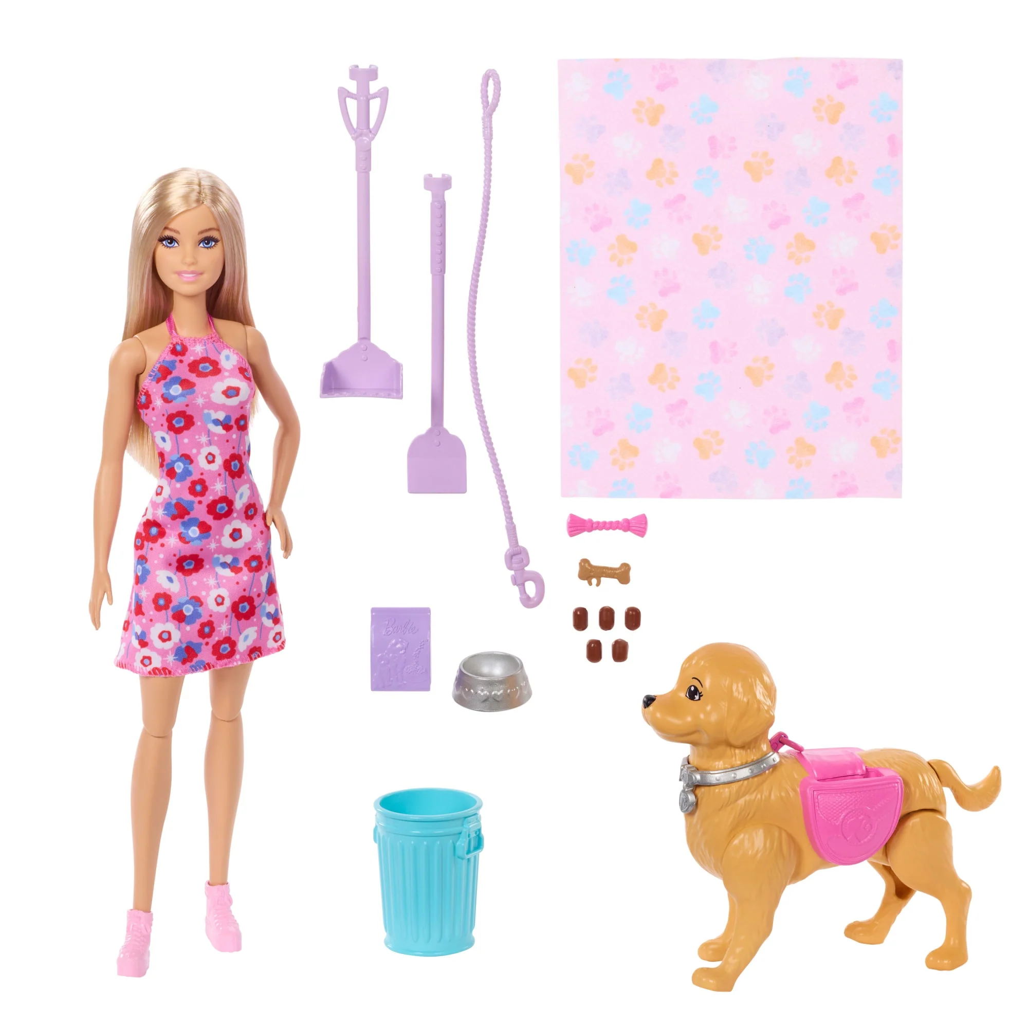 Barbie Coffret “Malibu” et Son Chiot Promenade et Besoins - Image 5