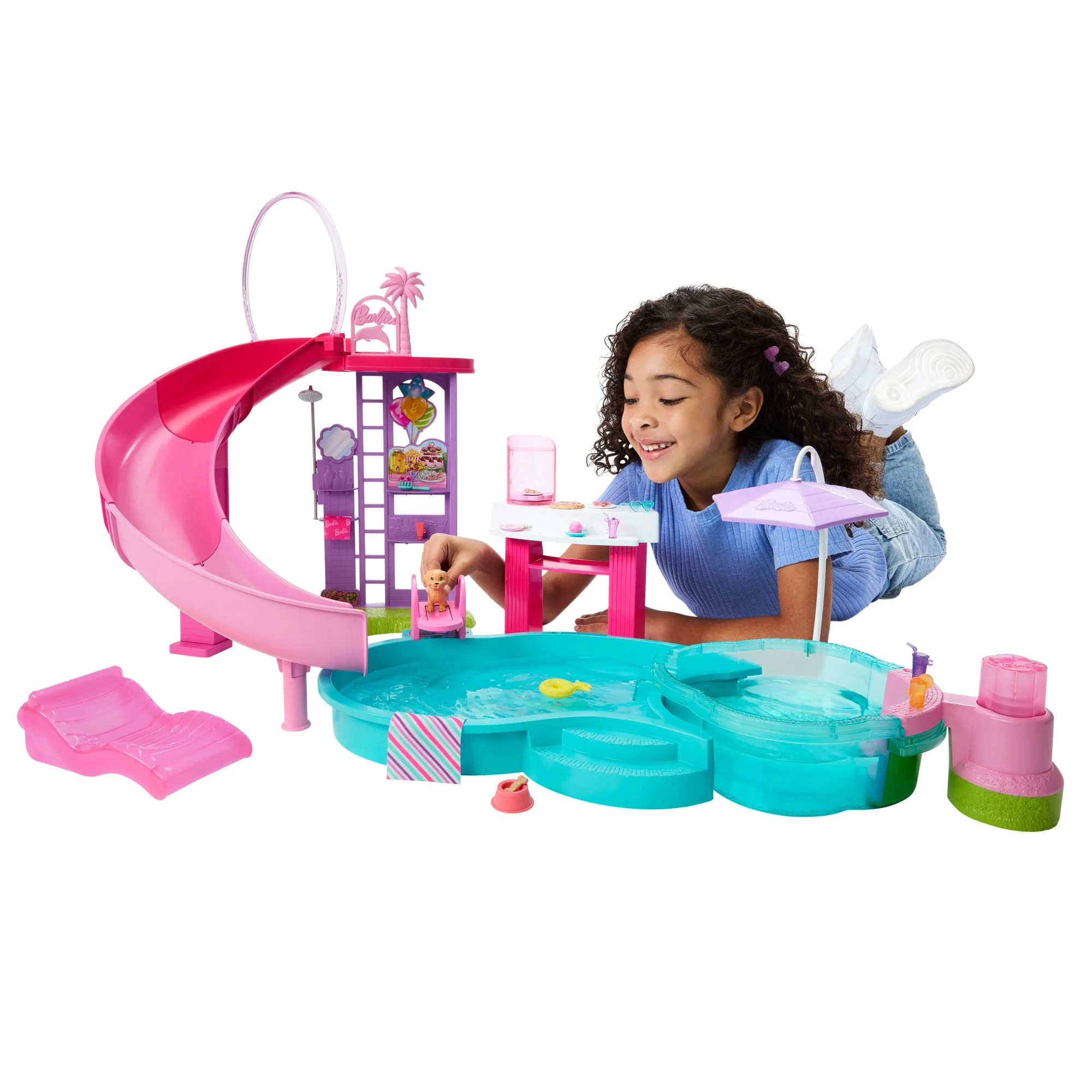 Barbie-Coffret Piscine de RĂȘve