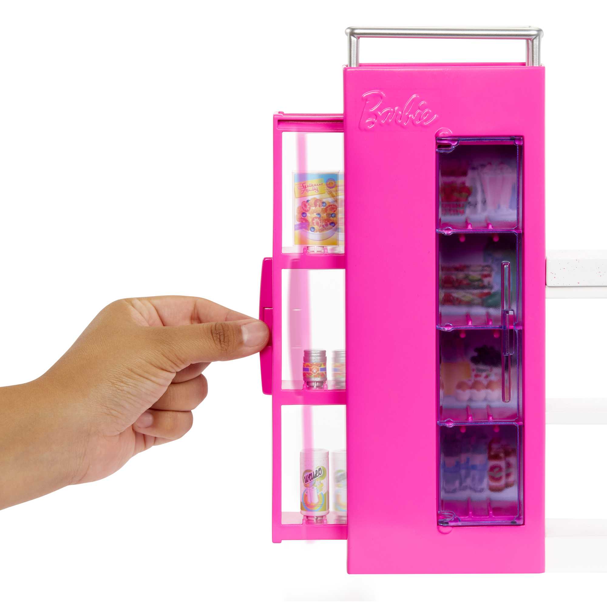 Barbie Coffret de Jeu et Poupée Garde-Manger Suprême, 30 Éléments - Image 3