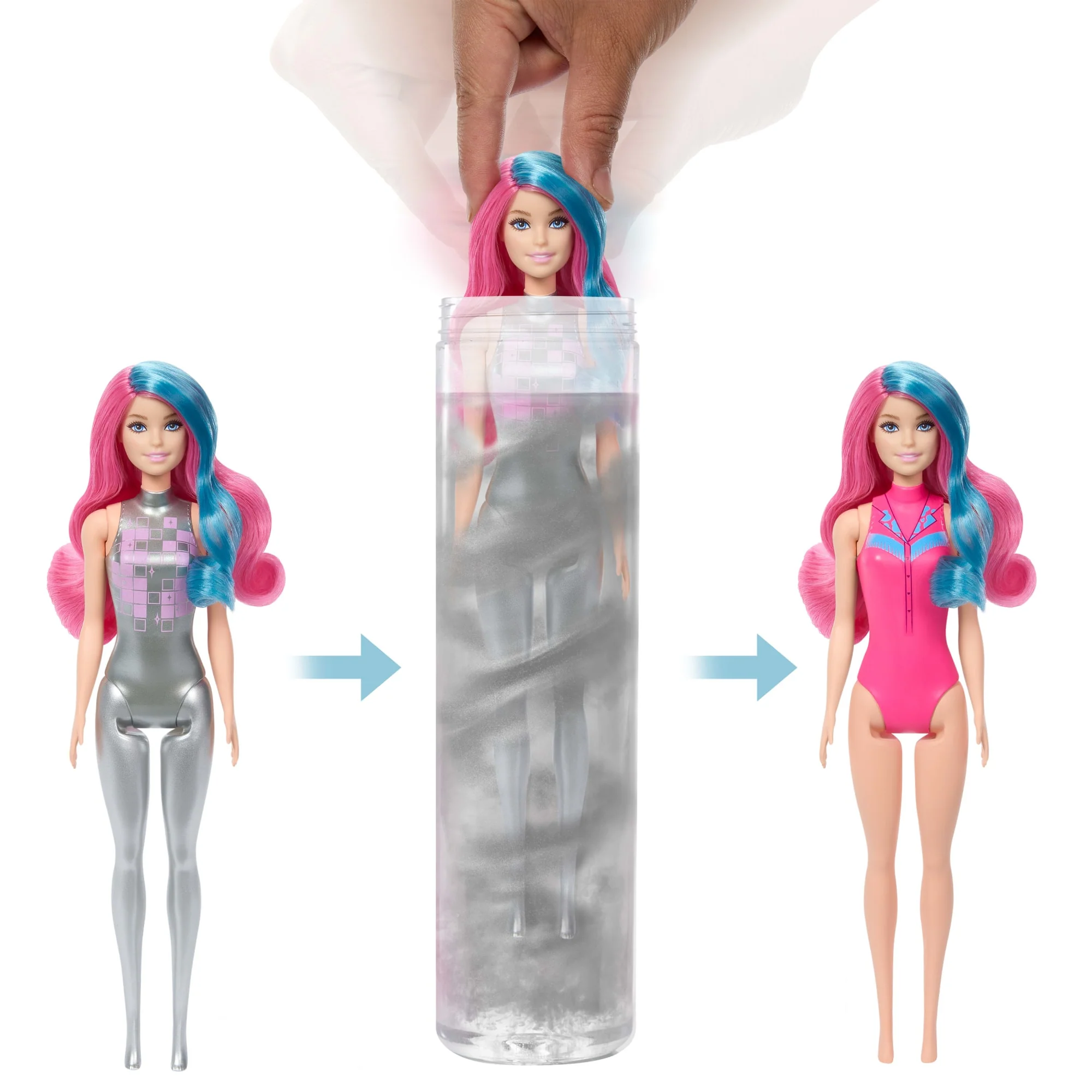 Barbie Color Reveal Muñeca Moda Disco Sorpresa - Image 3