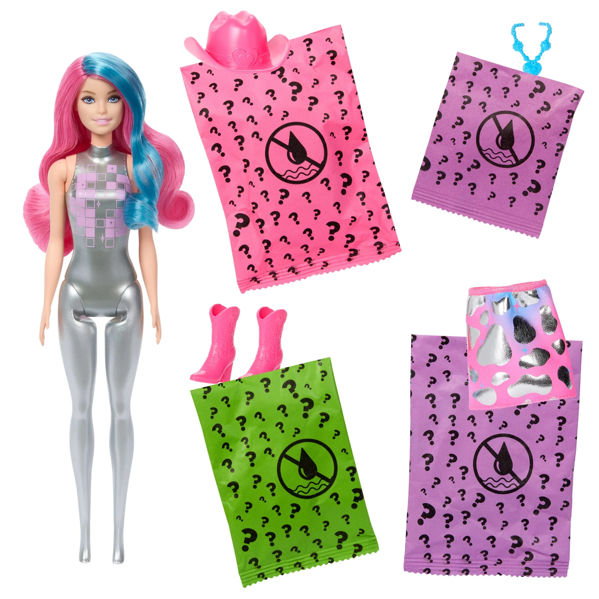 Barbie Color Reveal Muñeca Moda Disco Sorpresa - Image 4