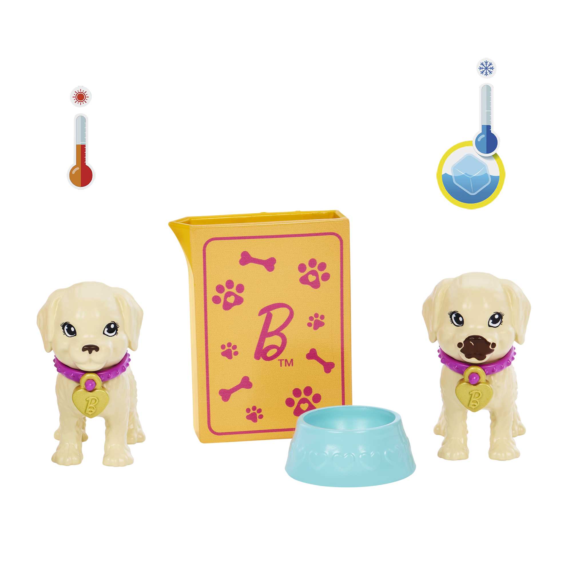 Barbie Conjunto de Brinquedo Adota um Cachorrinho Vestido Roxo - Image 3