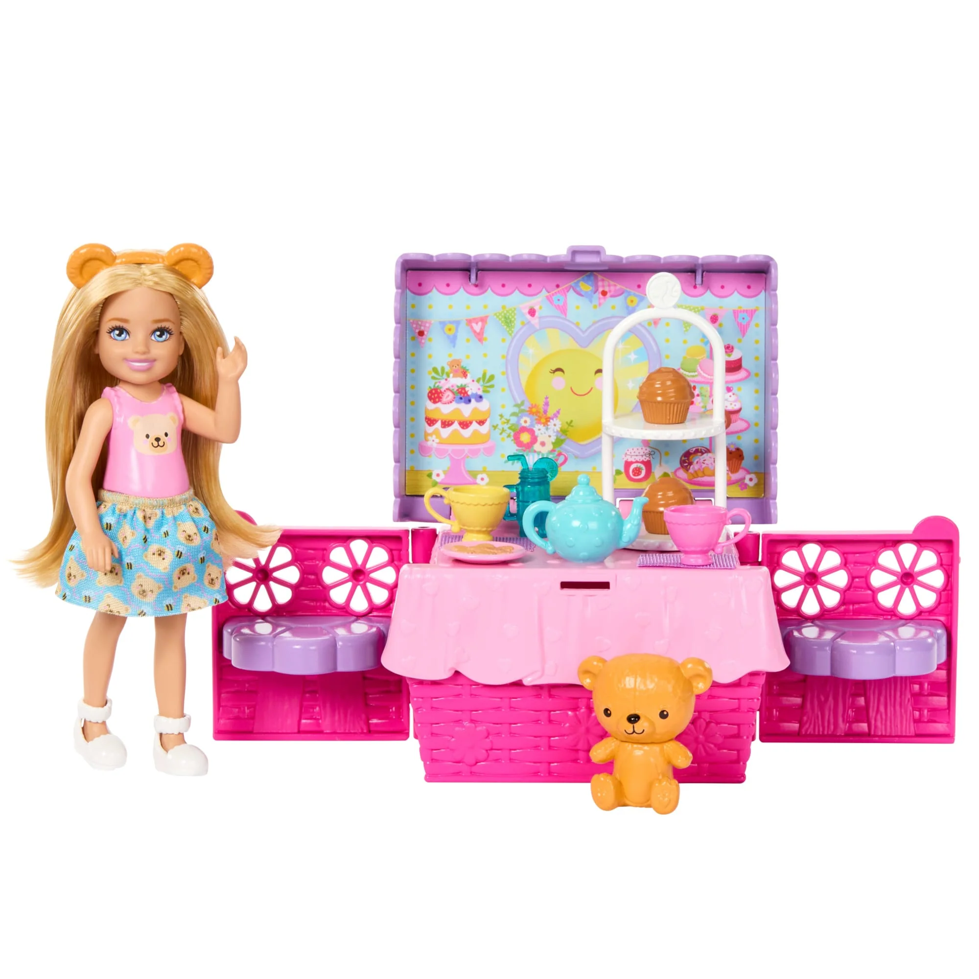 Barbie Conjunto de Brinquedo Barbie Chelsea Festa do Chá - Image 4